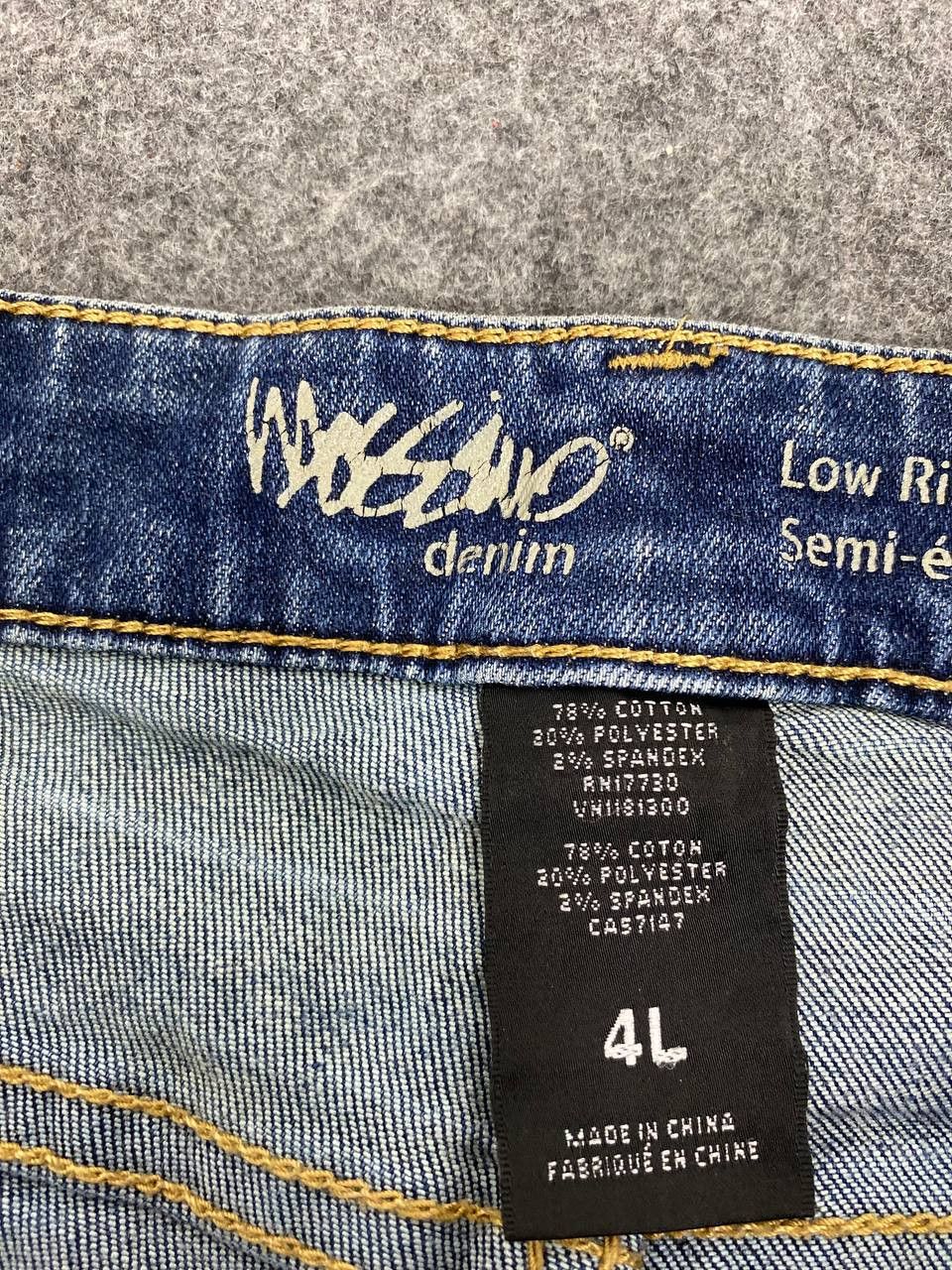 Mossimo mossimo japanese brands low rise bootcut flare denim Size 32" / US 10 / IT 46 - 9 Thumbnail