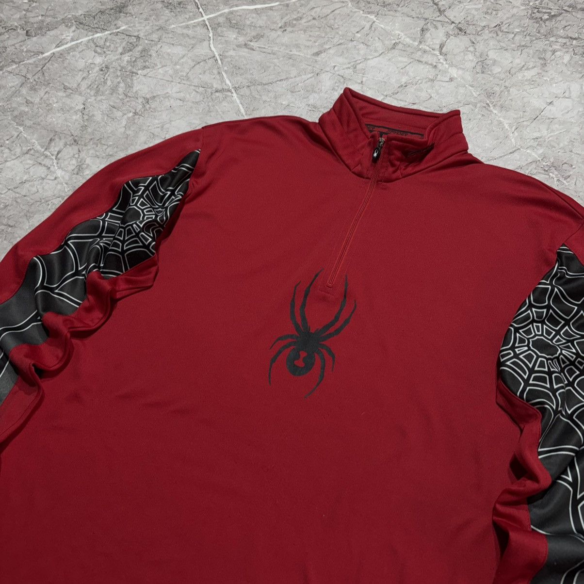 Spyder Crazy Spyder half zip y2k thermal sweatshirt VTG 2000s rare Size US L / EU 52-54 / 3 - 2 Thumbnail