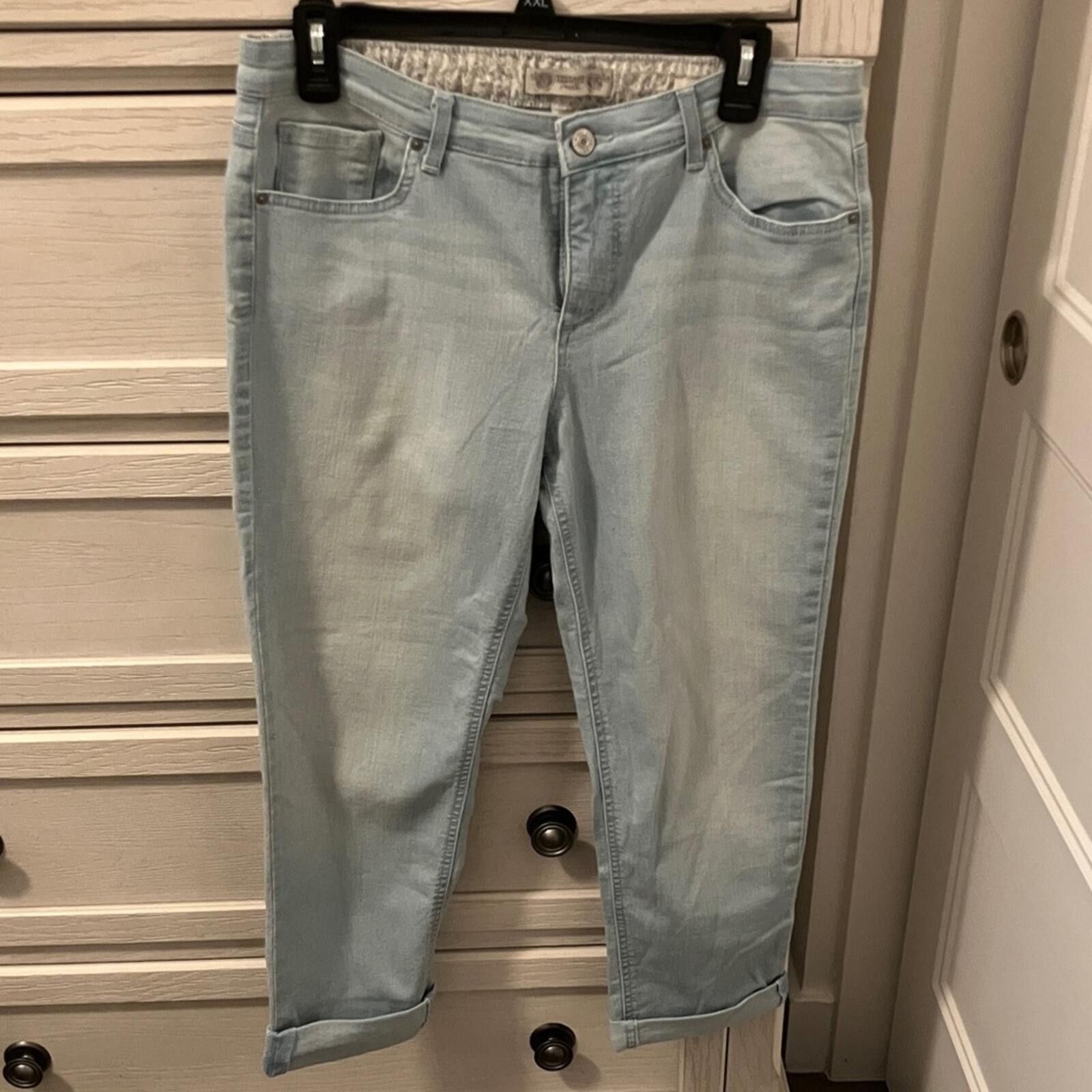 Other NWOT Vintage America Light Blue Ankle Jeans Size 28" / US 6 / IT 42 - 1 Thumbnail