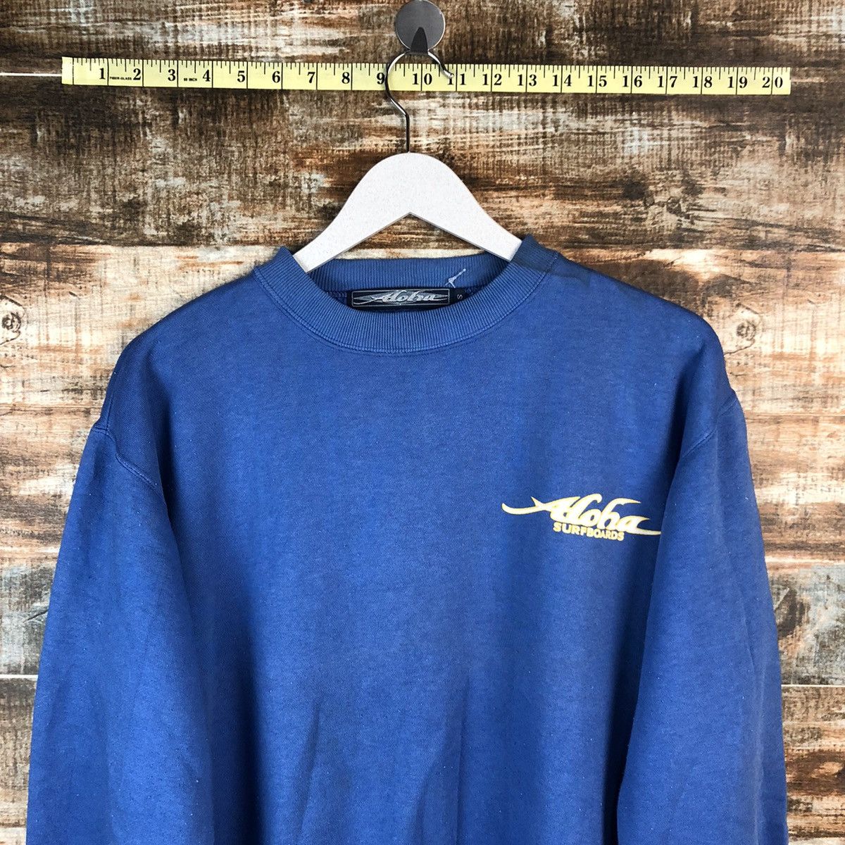 Other Aloha Surf vintage Blue Sweatshirt #A1512 Size US S / EU 44-46 / 1 - 7 Thumbnail