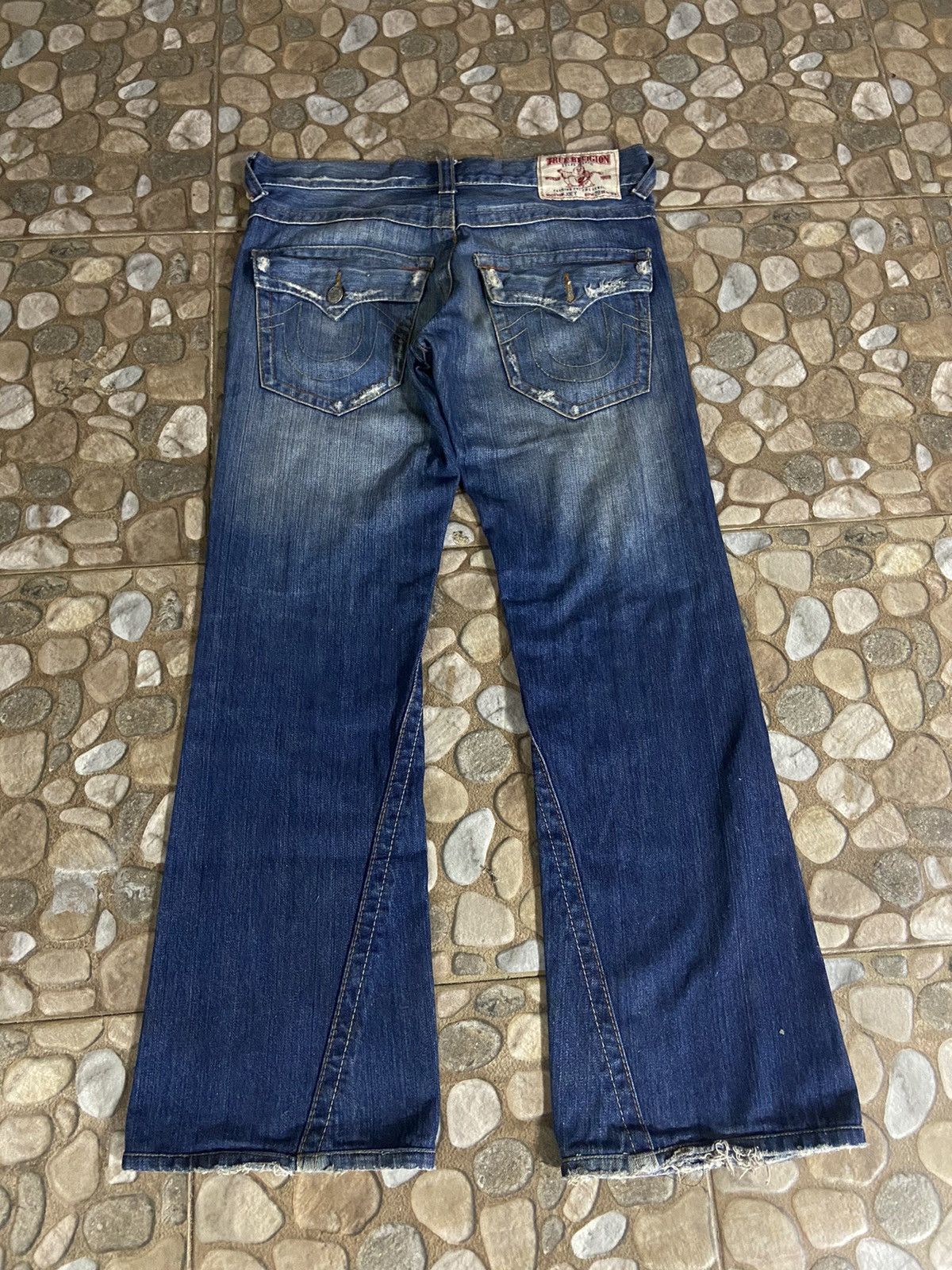 VTG TRUE RELIGION FLARE DENIM PANTS
