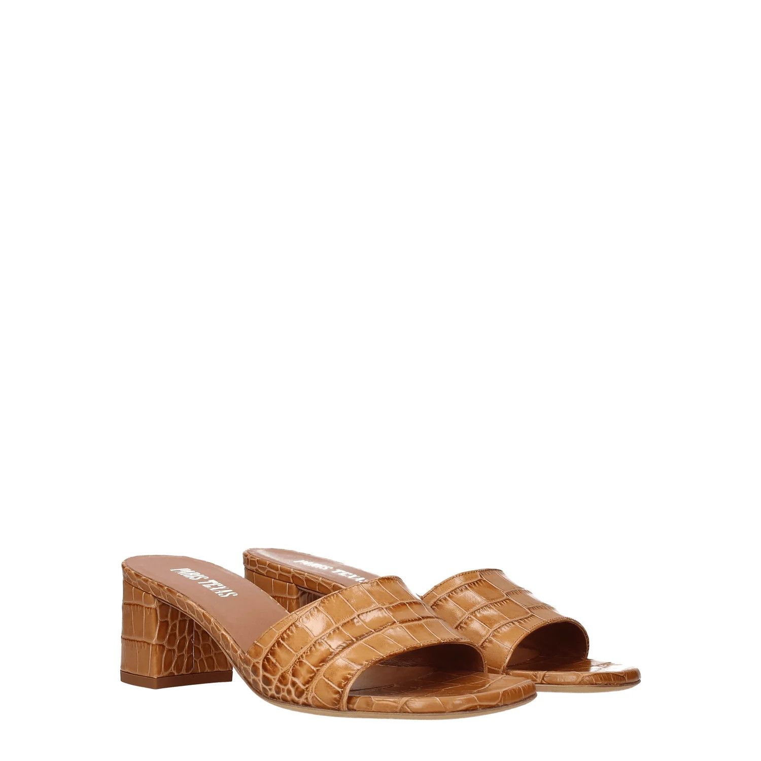 Paris Texas ob1o1e1124 Leather Sandals in Brown Size US 10 / IT 40 - 2 Thumbnail