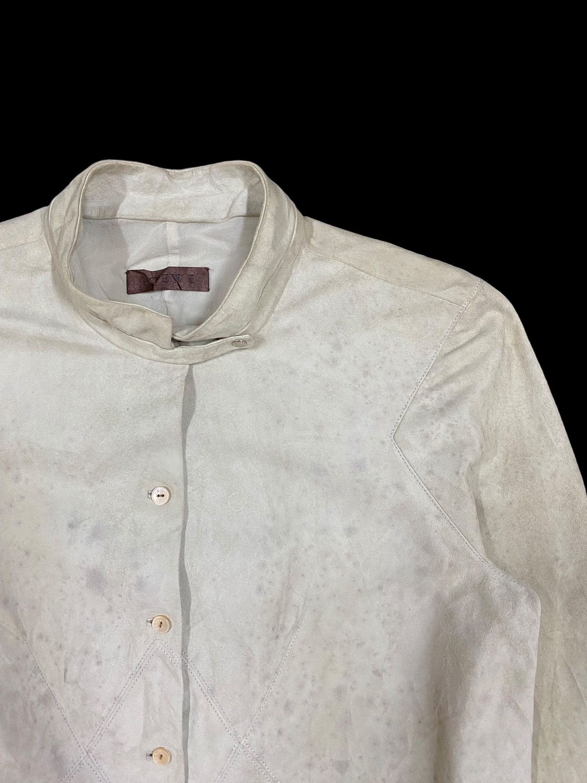Loewe Authentic🔥Loewe Goat Skin/Silk Liner Button Ups Shirt Size US XXS / EU 40 - 8 Thumbnail