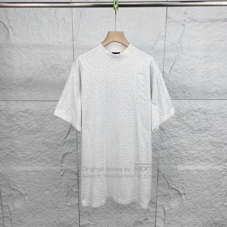 Balenciaga Balenciaga Crystal Embellished Short Sleeve Top. Size US L / EU 52-54 / 3 - 1 Thumbnail