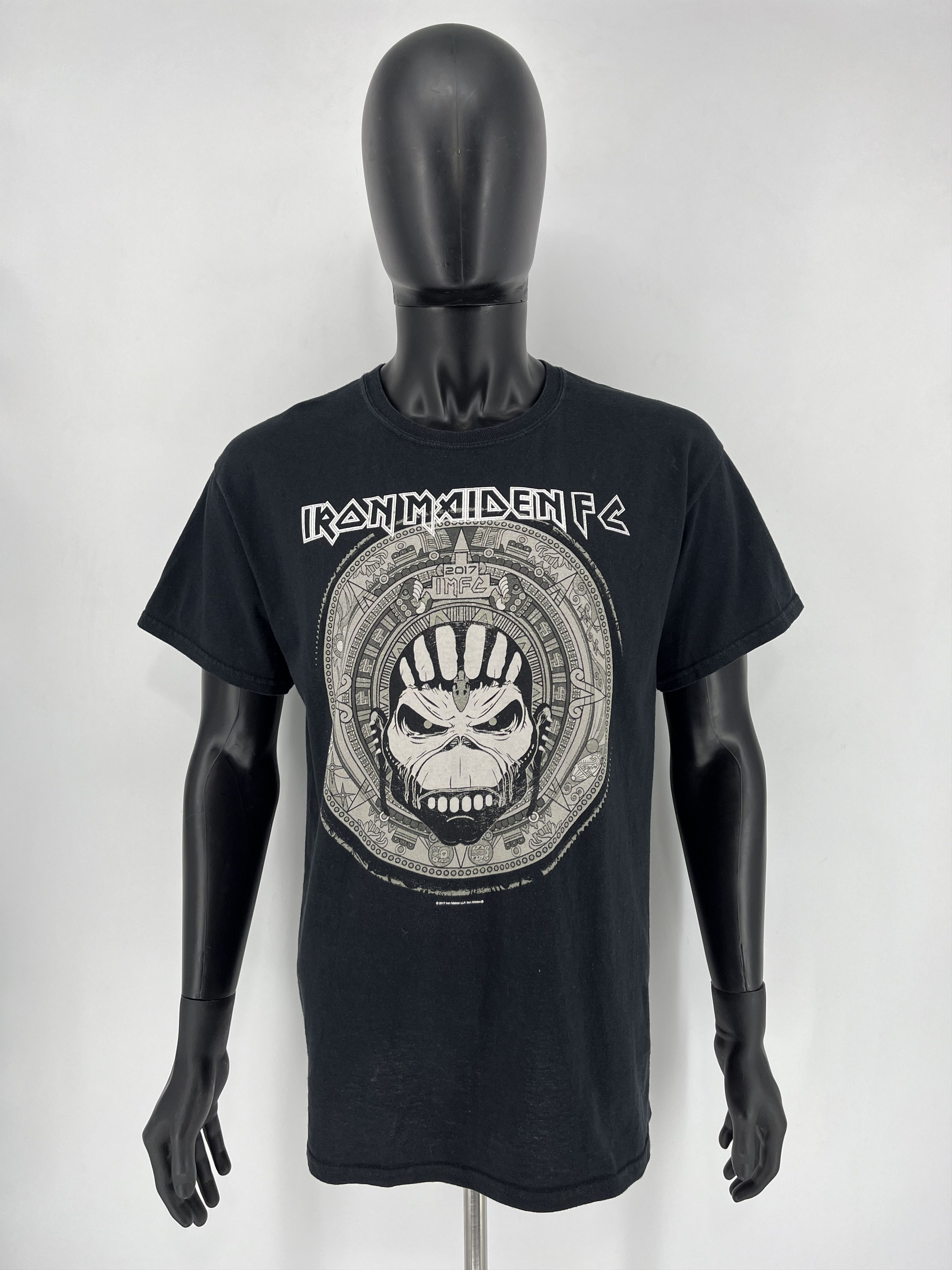 Band Tees × Vintage Vintage Y2K Iron Maiden Horror Skulls Tee Band Streetwear Size US L / EU 52-54 / 3 - 4 Thumbnail