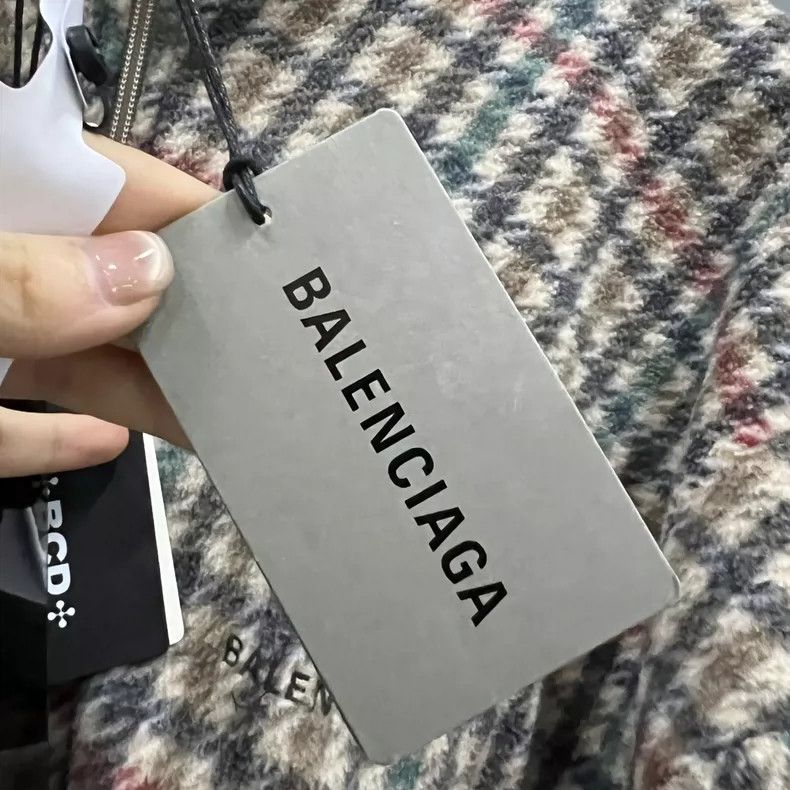 Balenciaga Balenciaga Double Hook Plaid Embroidered Jacket Size US M / EU 48-50 / 2 - 5 Thumbnail
