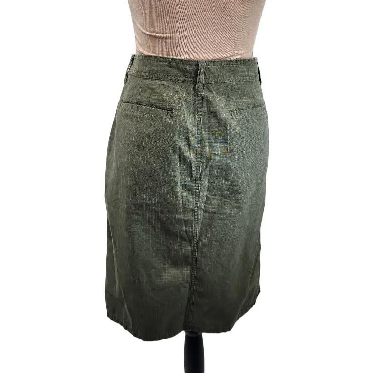 Polo Ralph Lauren Polo Jeans Co Y2K Cargo Midi Skirt Army Green Size: 8 Size 30" / US 8 / IT 44 - 7 Thumbnail