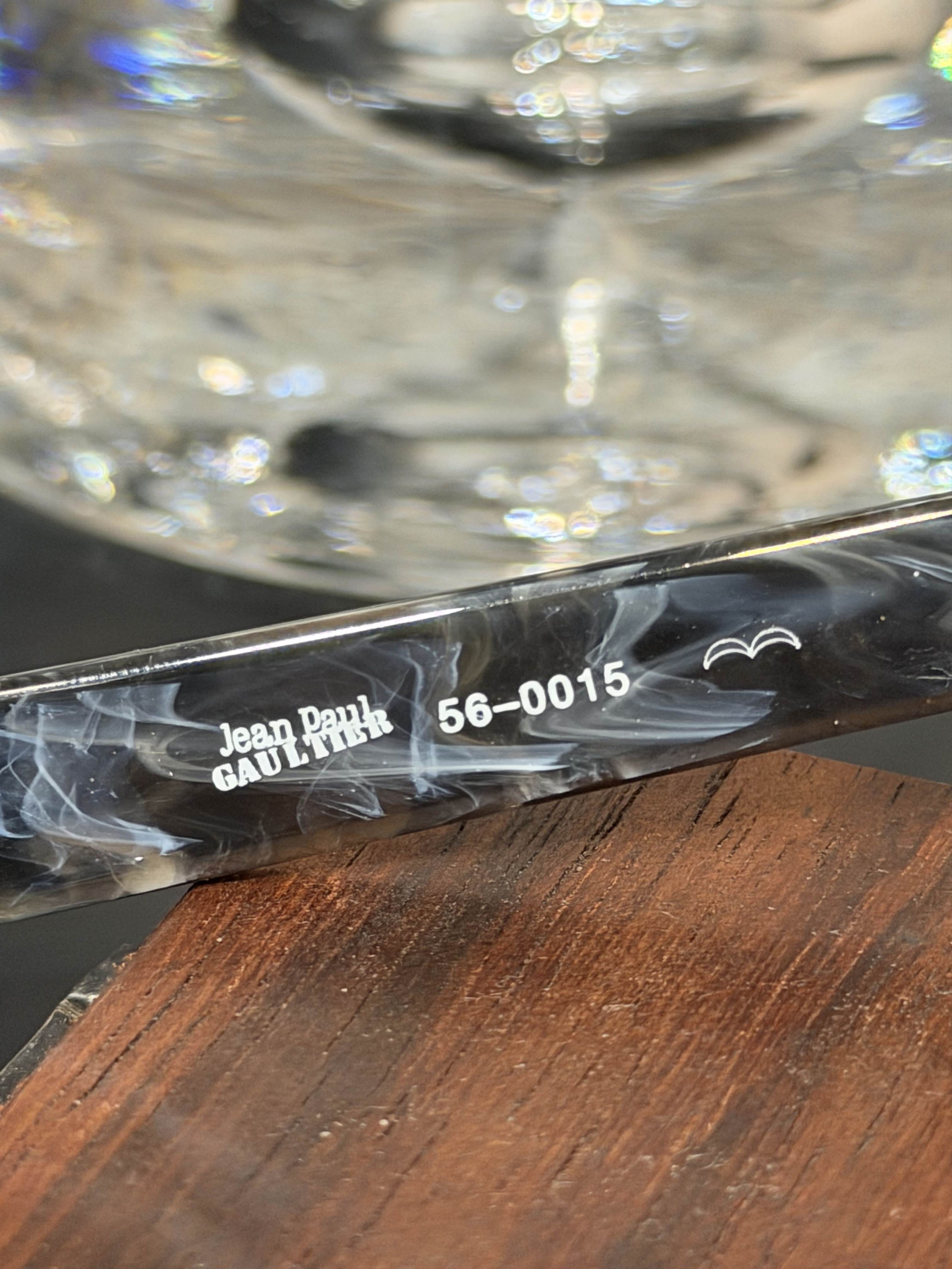 Jean Paul Gaultier Jean Paul Gaultier 56-0015 Oval Sunglasses Size ONE SIZE - 3 Thumbnail