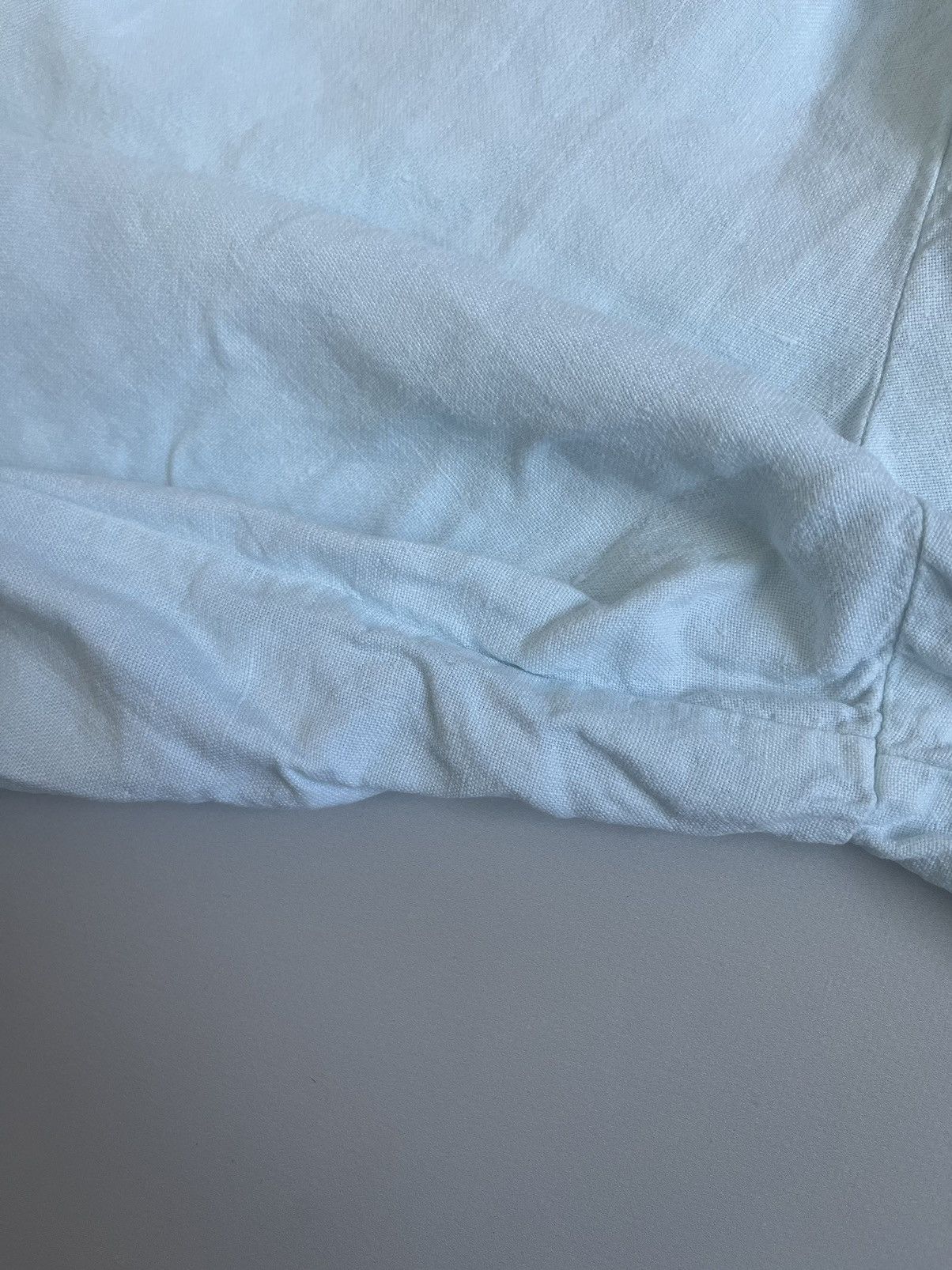 OSKA OSKA Balloon Washed Linen Turquoise Trousers Size 34" / US 12 / IT 48 - 15 Thumbnail