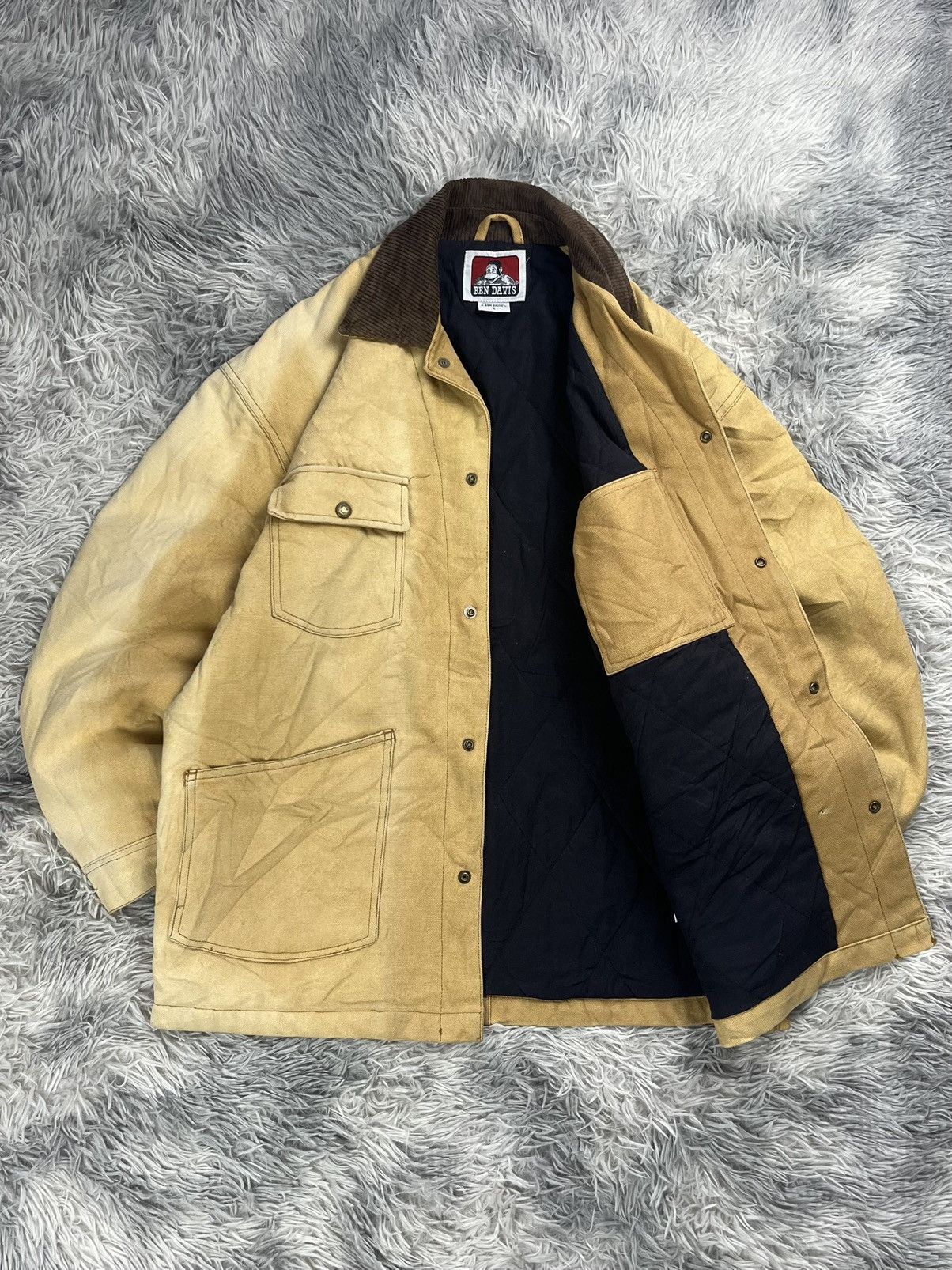 Ben Davis Vintage Ben Davis Jacket Canvas Size US L / EU 52-54 / 3 - 2 Thumbnail