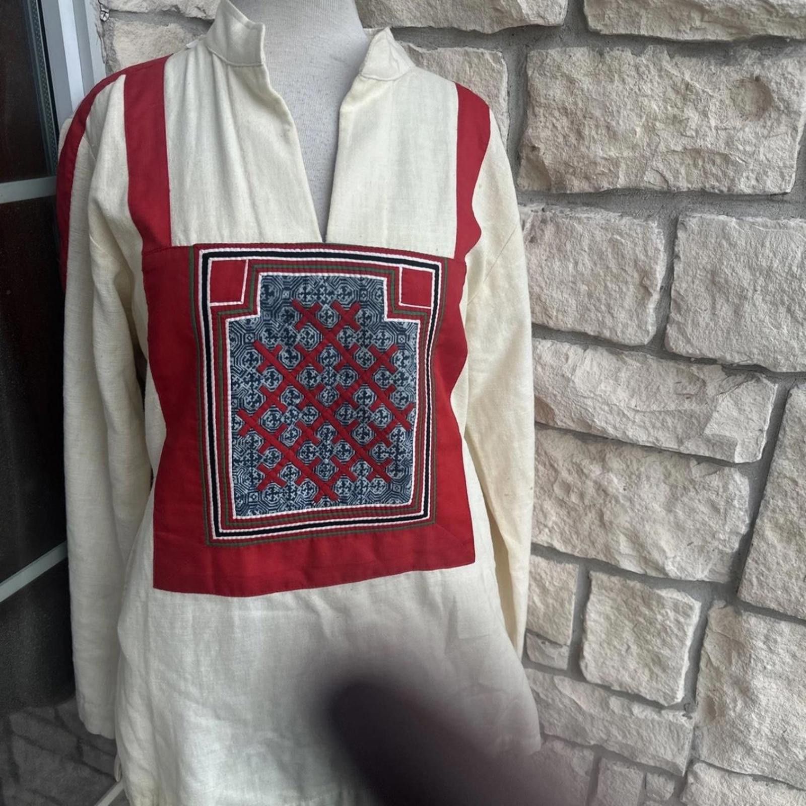 Other VINTAGE 60s Embroidered Shirt JOHN FOWLER M Asian Thailand Size US M / EU 48-50 / 2 - 1 Thumbnail