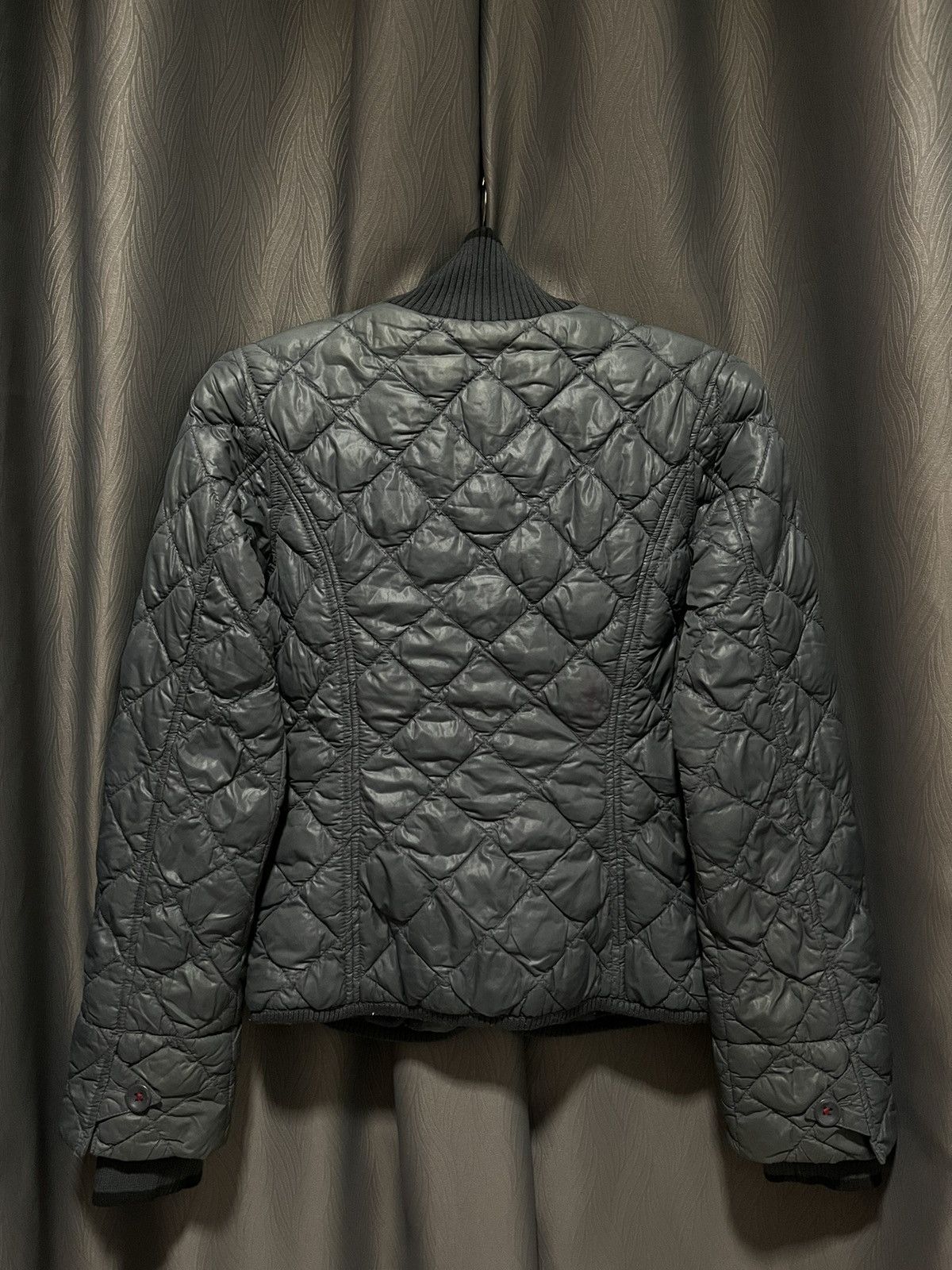 Tommy Hilfiger Hilfiger Denim Diamond Quilted Sweater Jacket Size S / US 4 / IT 40 - 2 Thumbnail