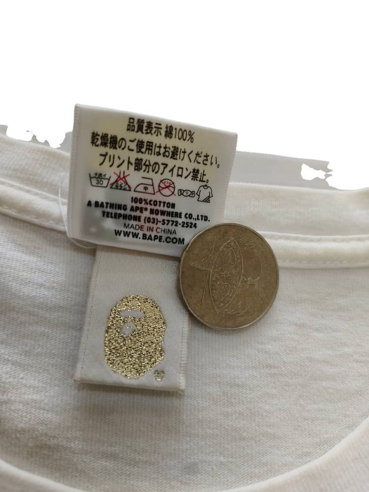 Bape A Bathing Ape Generals Tee Size US L / EU 52-54 / 3 - 9 Thumbnail