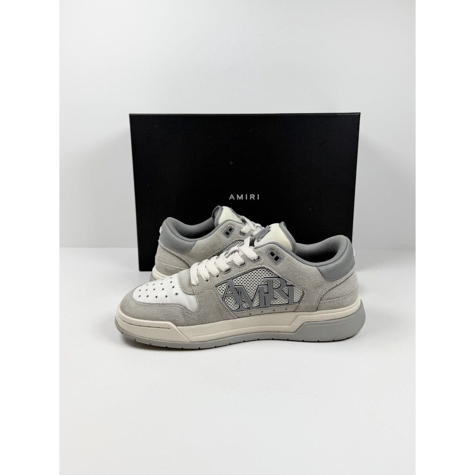 Amiri Size 43EU/10US - Amiri Classic Low Top Grey Sneakers Size US 10 / EU 43 - 6 Thumbnail