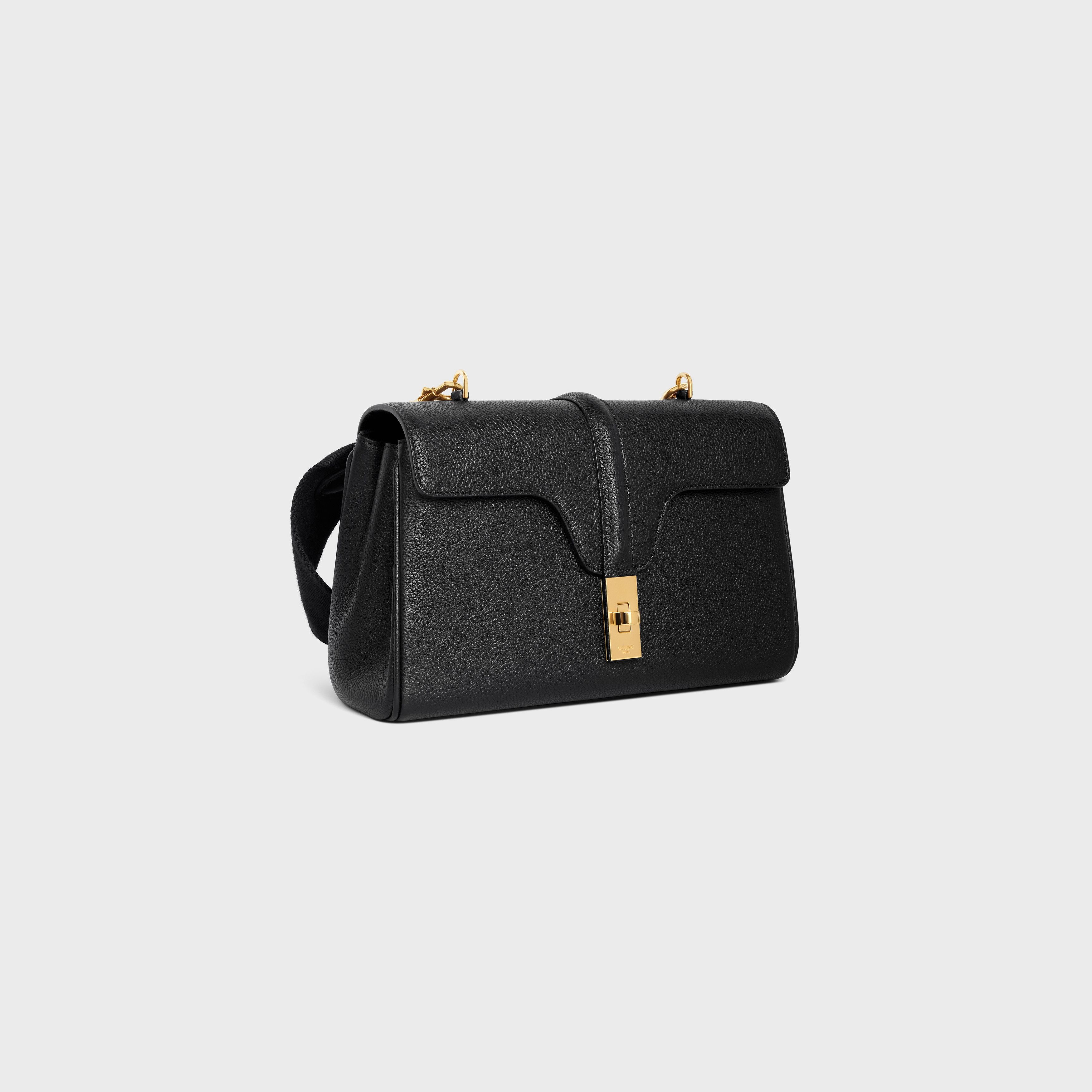 Celine o1bcso1str0725 Size : OS / 116443 16 Soft Mini Bag in Black Size ONE SIZE - 2 Thumbnail