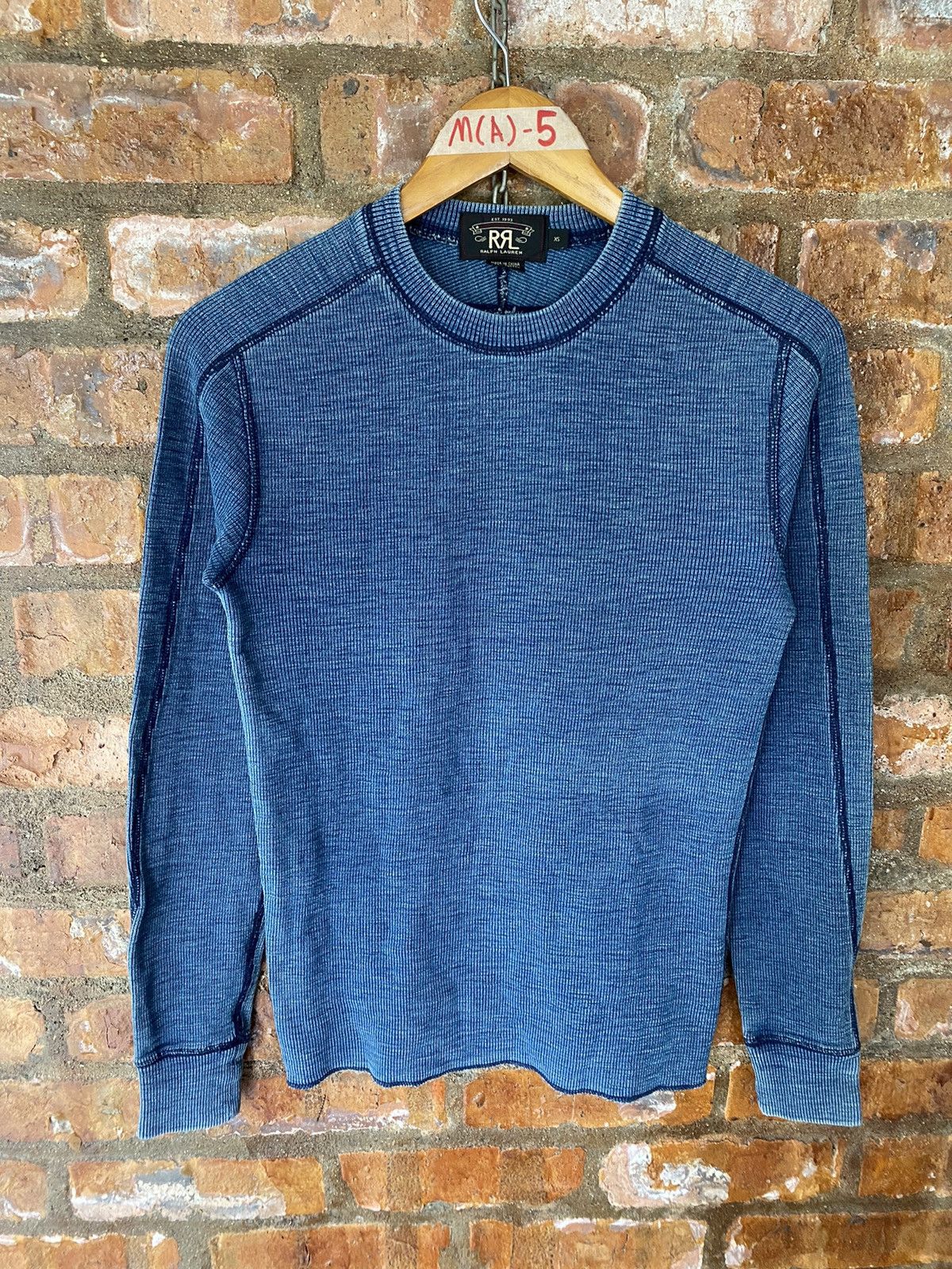 RRL Ralph Lauren 2000s Double RL thermal shirt Size US XS / EU 42 / 0 - 2 Thumbnail