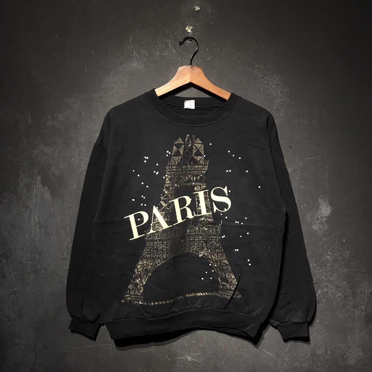 Vintage Paint Splattered Hoodie