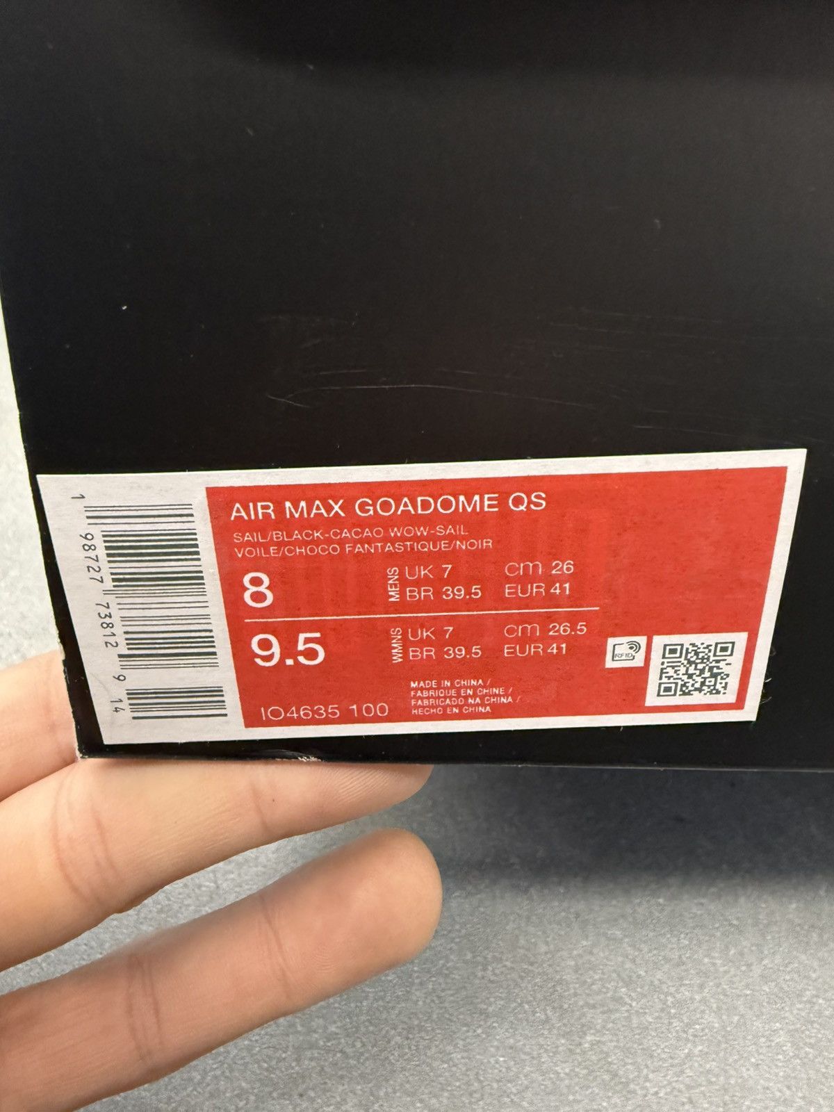 Nike 2025 Nike Air Max Goadome Sail Cacao Wow Cow Print Pony Hair Size US 8 / EU 41 - 12 Thumbnail