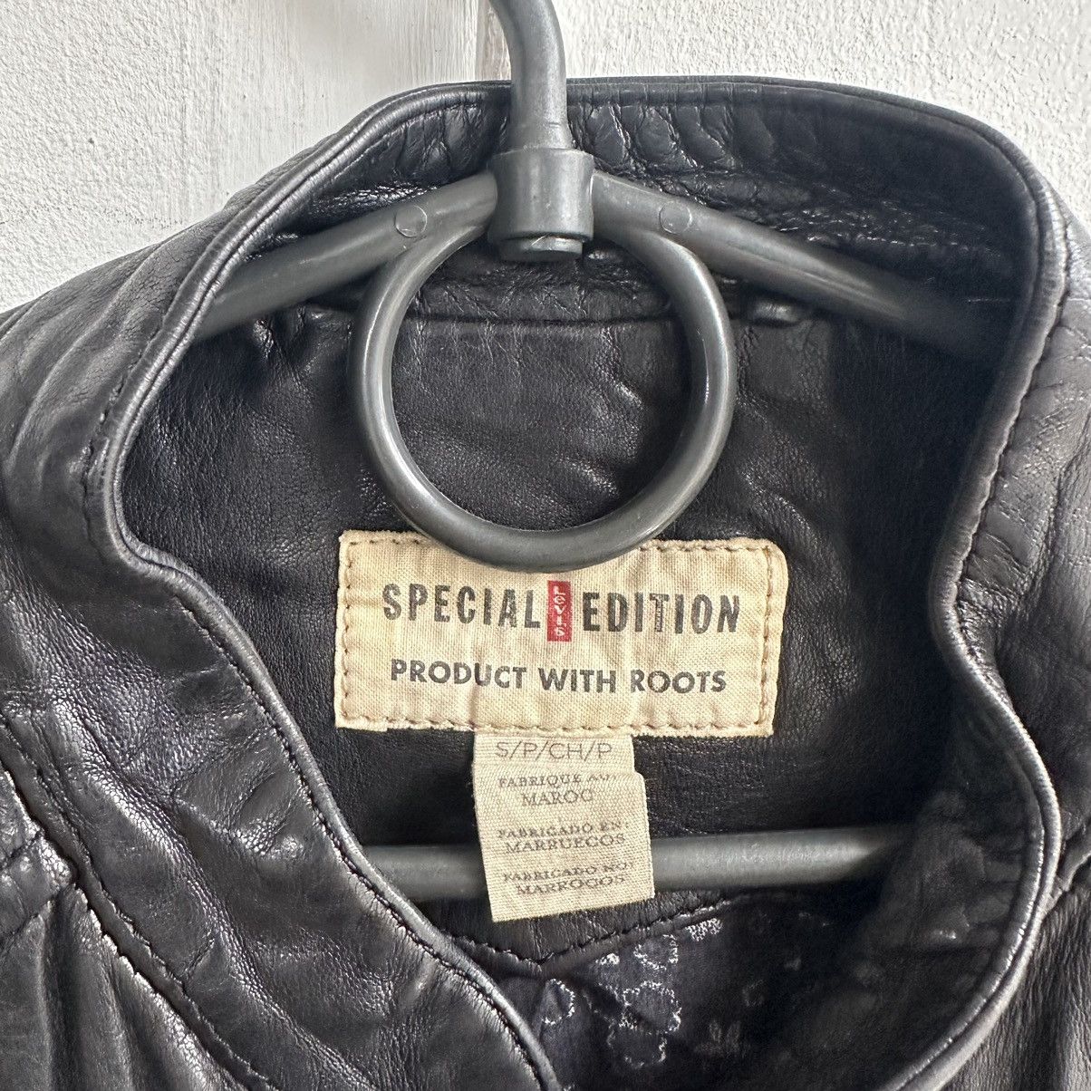 Levi's Levis Vintage Real leather biker moto punk jacket Size S / US 4 / IT 40 - 11 Thumbnail
