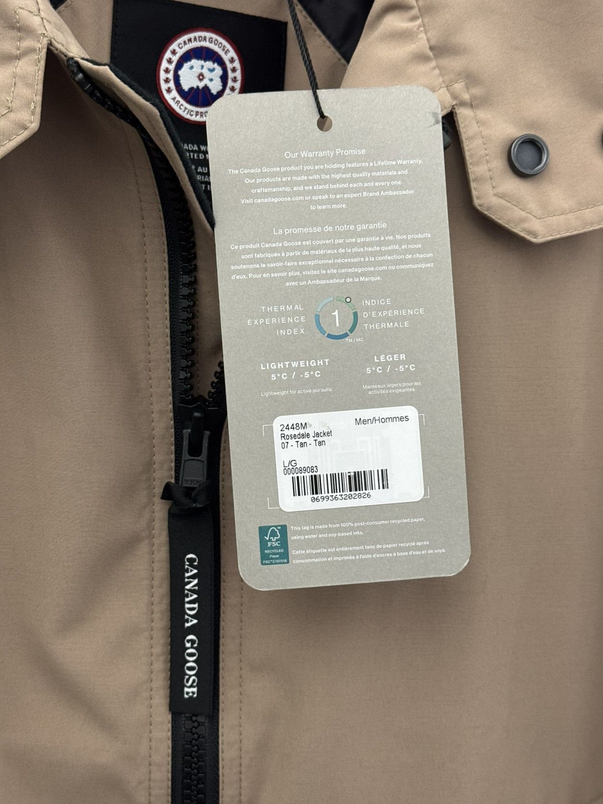 Canada Goose Canada Goose - Lightweight Rosedale Jacket Size US L / EU 52-54 / 3 - 3 Thumbnail