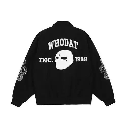 Other Knock Knock Black Varsity Jacket Size US M / EU 48-50 / 2 - 4 Thumbnail