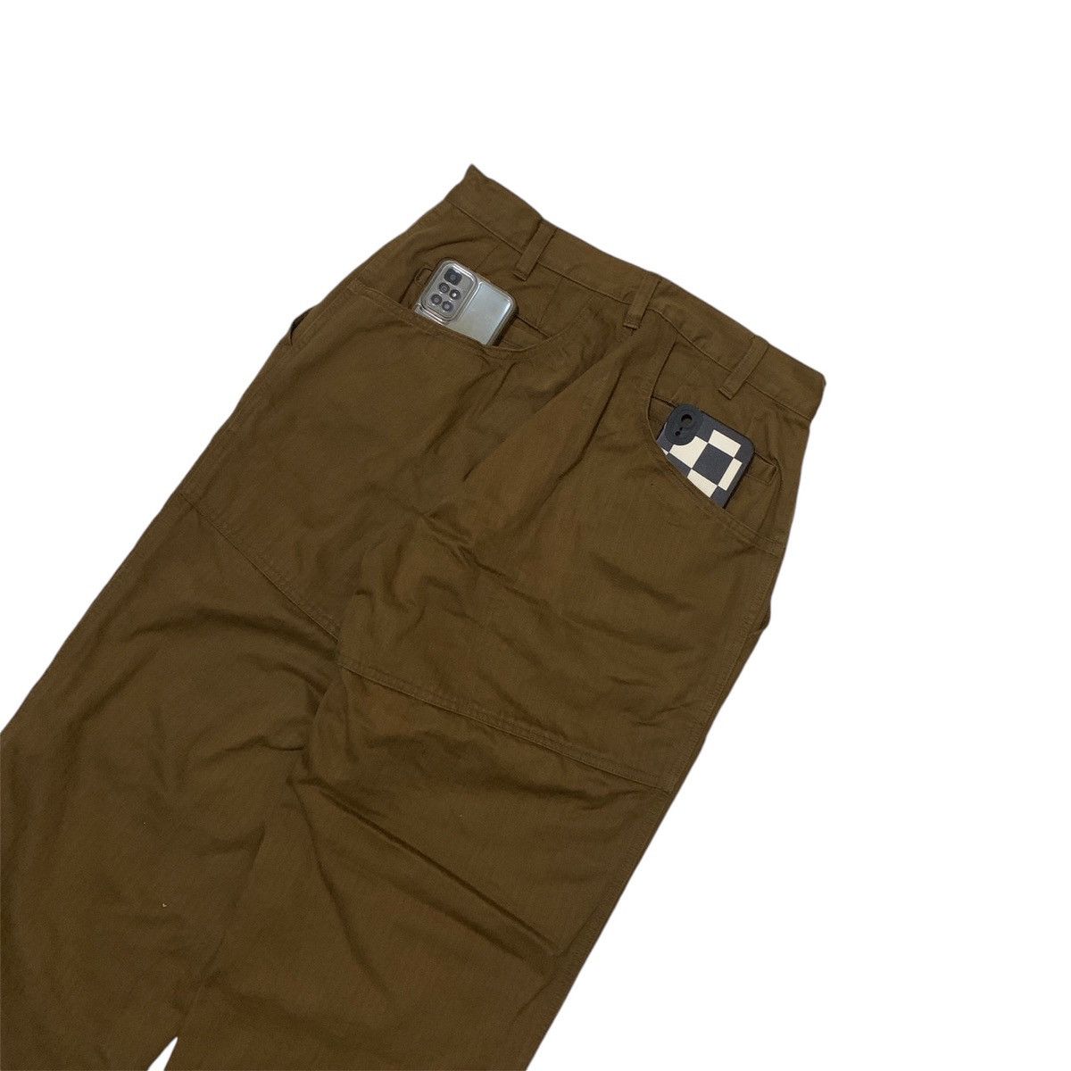 Bape × Vintage 💥Rare💥Vintage Bathing Ape double knee Pants Size US 30 / EU 46 - 4 Thumbnail