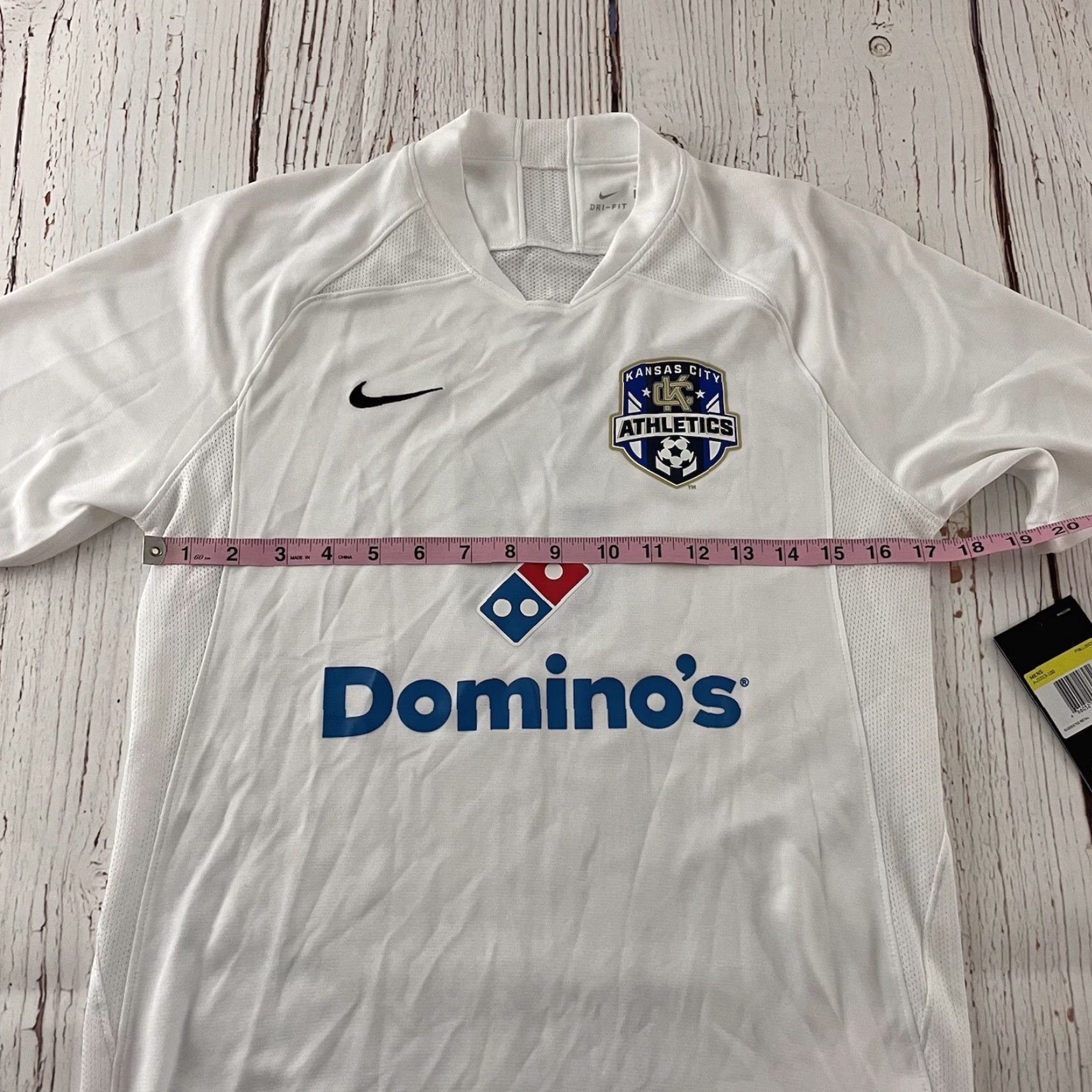 Nike Nike Kansas City Athletics Short Sleeve Shirt Mens Small White Soccer Jersey Tee Size US S / EU 44-46 / 1 - 4 Thumbnail