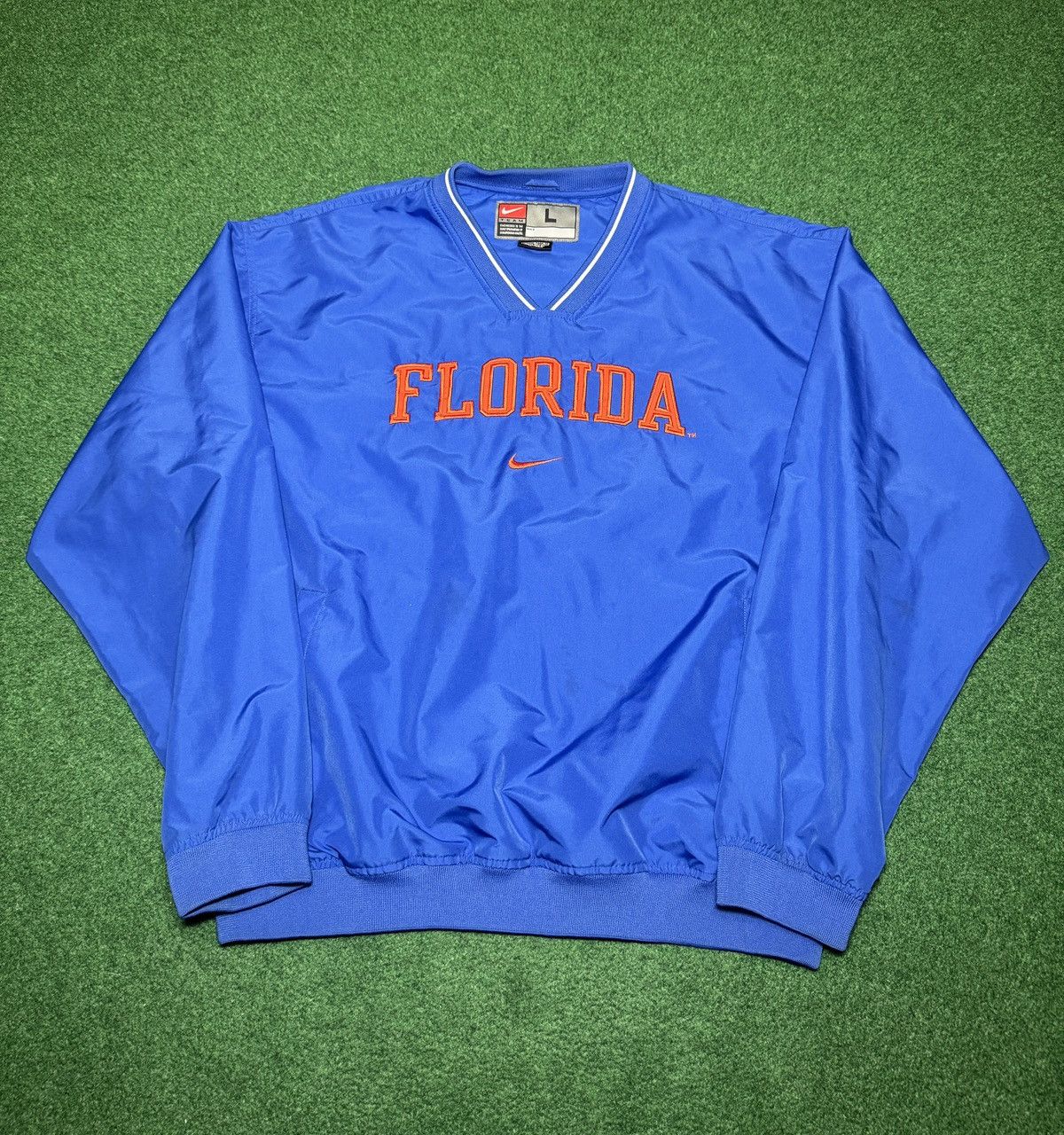 Nike Florida Gator Nike College Center Swoosh Windbreaker Jacket Size US L / EU 52-54 / 3 - 1 Thumbnail