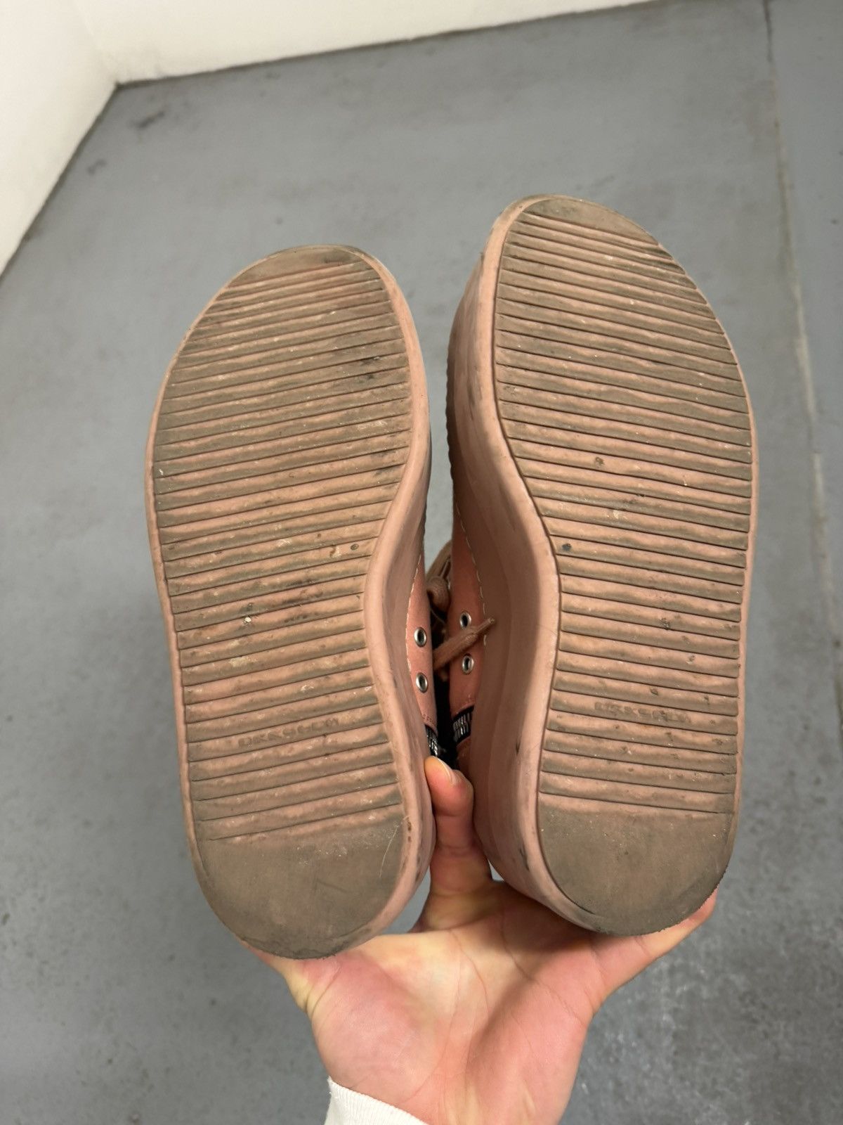 Rick Owens Drkshdw Rick Owens Drkshdw Double Bumper Ramones Size US 10 / EU 43 - 14 Thumbnail