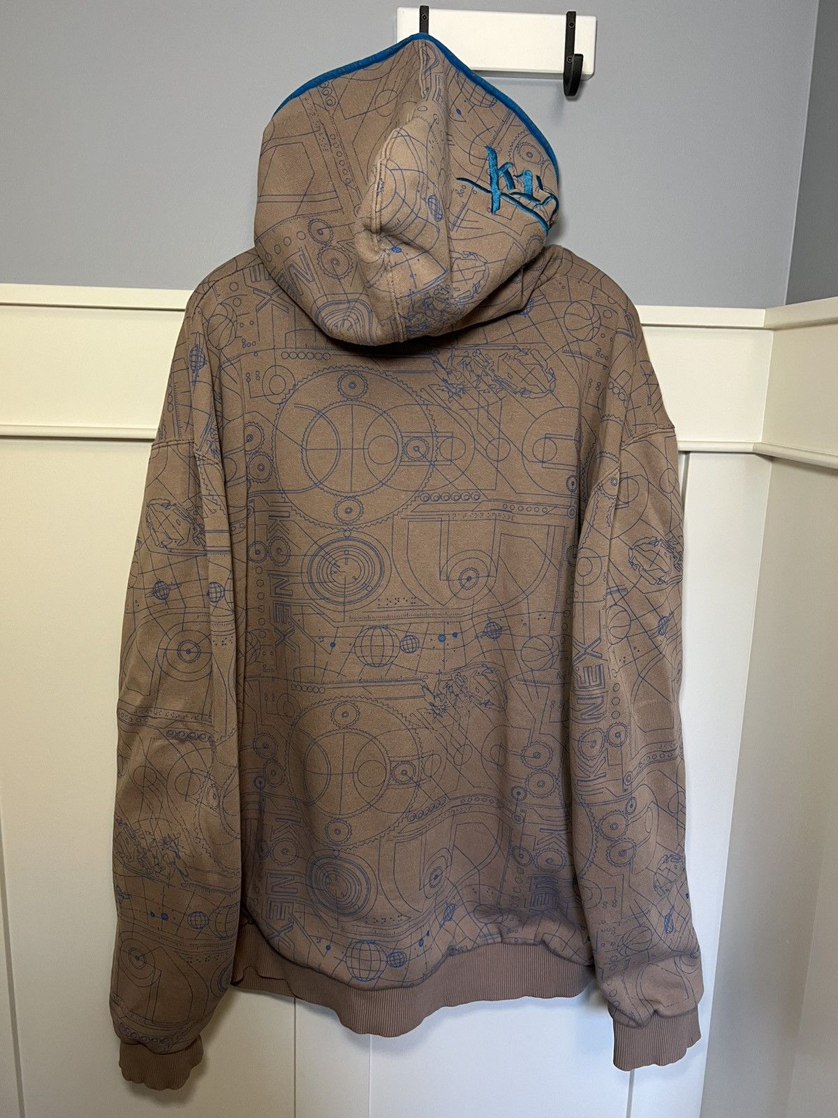 K1X Vintage K1X embroidered logo graffiti print full-zip hoodie Size US XXL / EU 58 / 5 - 2 Thumbnail