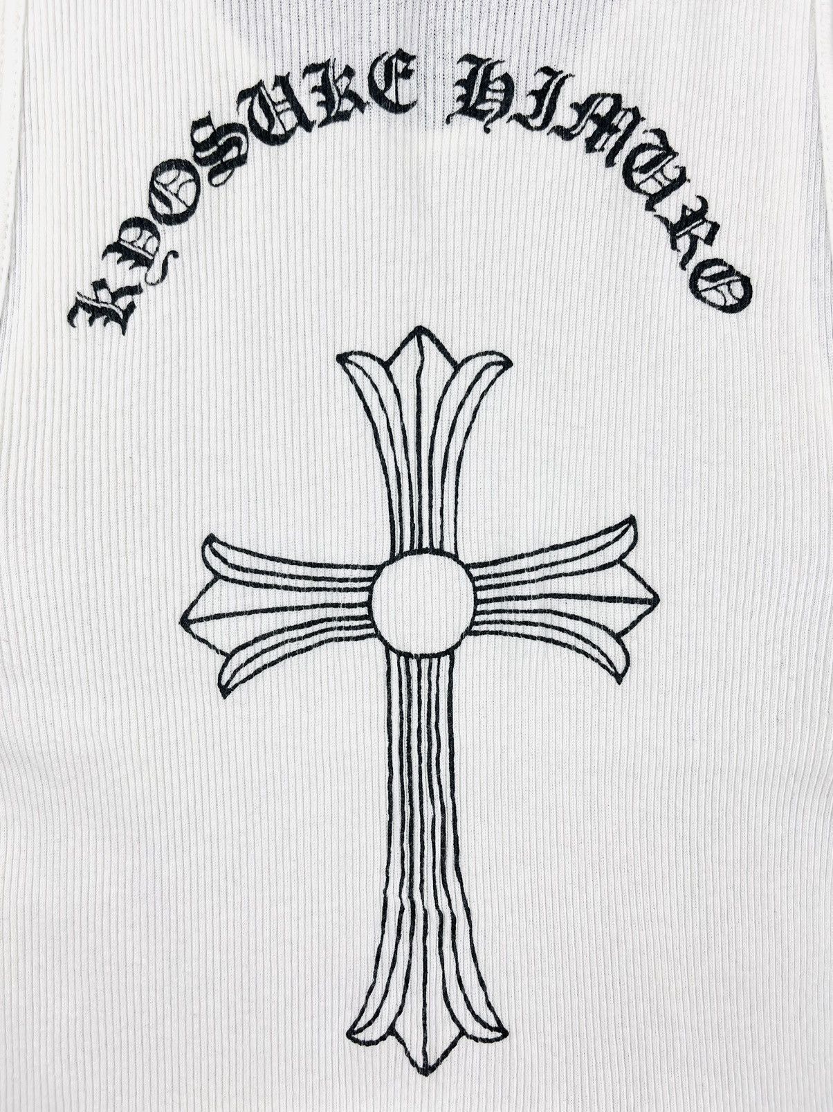 Chrome Hearts Chrome Hearts Kyosuke Himuro Cross Tank Top White Size US M / EU 48-50 / 2 - 4 Thumbnail