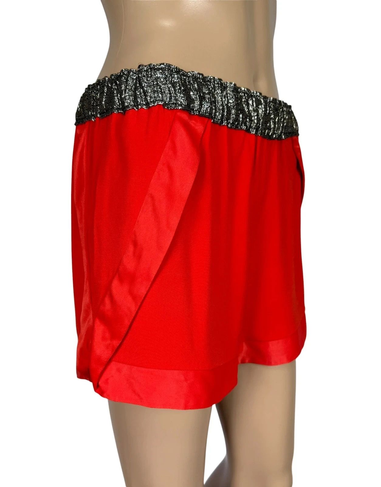 Sandro Sandro Silk Cotton Shorts size 3 Size 30" / US 8 / IT 44 - 2 Thumbnail