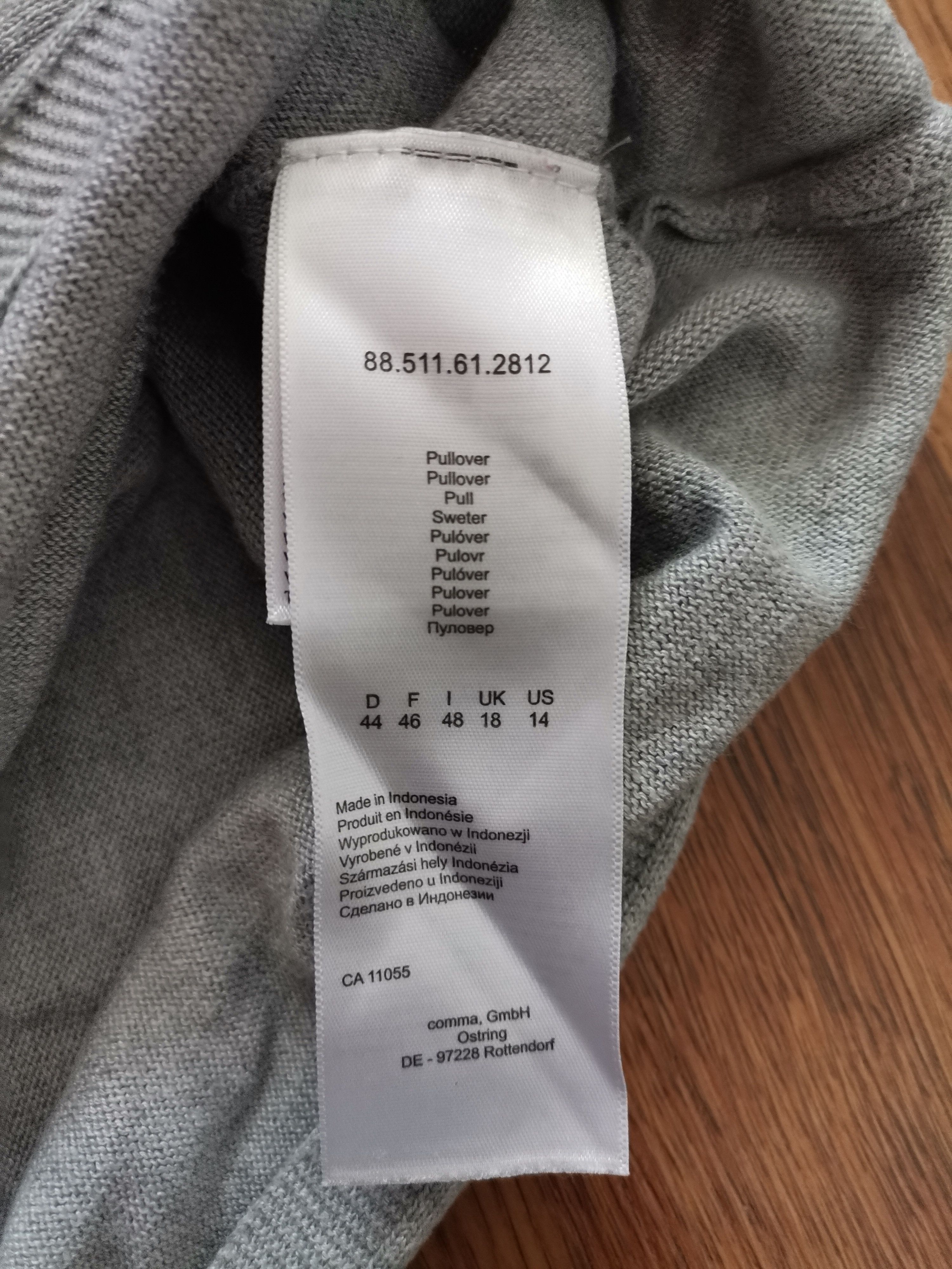 Other Comma Women's Turtleneck Sweatshirt Size XL / US 12-14 / IT 48-50 - 3 Thumbnail
