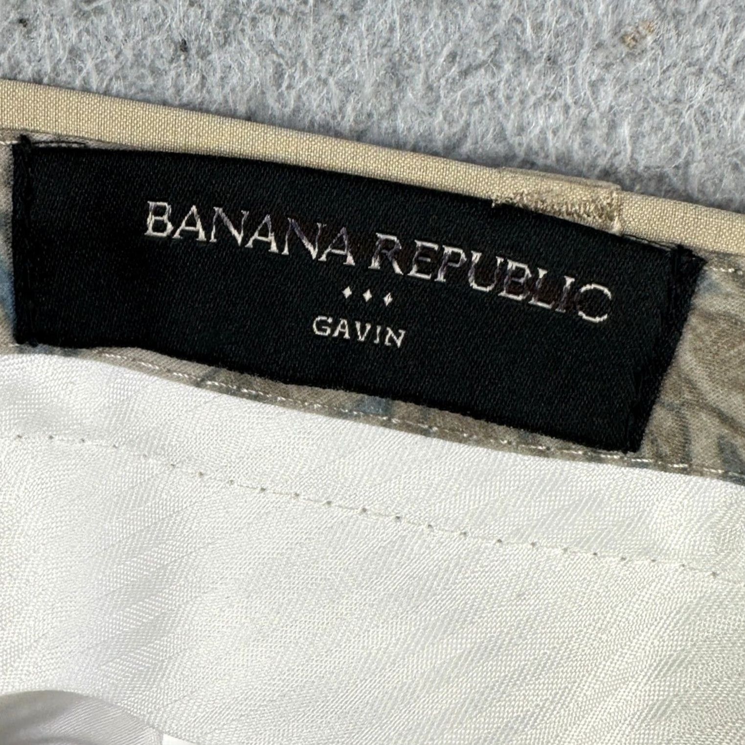 Banana Republic Banana Republic Gavin Mens Chino Pants 40X32 Tan Straight Fit Casual Pockets NEW Size US 40 / EU 56 - 5 Thumbnail