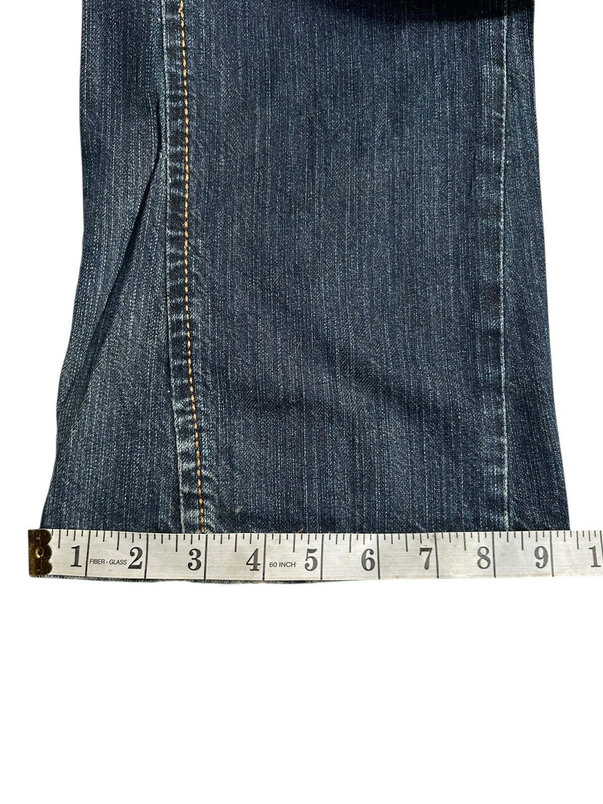 Japanese Brand × Kapital × Vintage FLARE💥 EDWIN XVS NAVAJO MUDWASH PUNK GRUNGE DISTRESSED DENIM Size US 31 - 19 Thumbnail