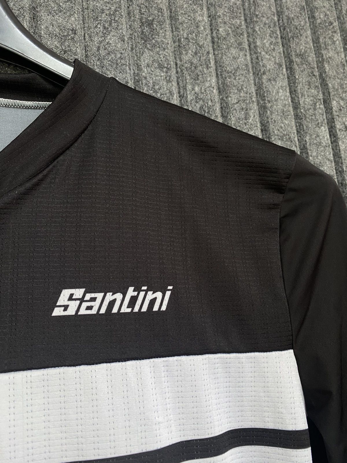 Other Vintage Santini Cycling Zip long sleeve Size US L / EU 52-54 / 3 - 4 Thumbnail
