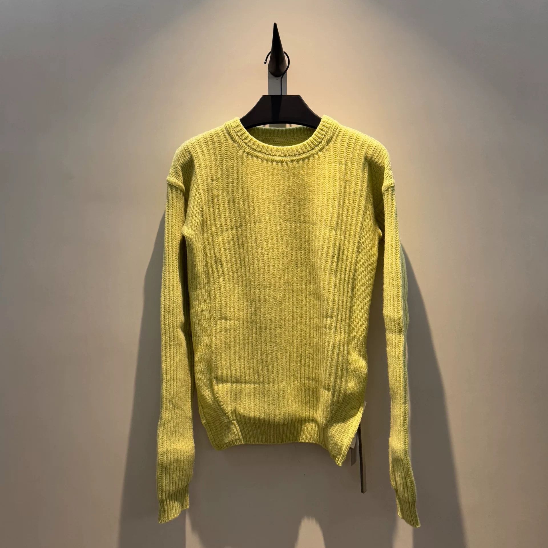 Rick Owens rick owens lemon yellow wool sweater Size XS / US 0-2 / IT 36-38 - 1 Thumbnail