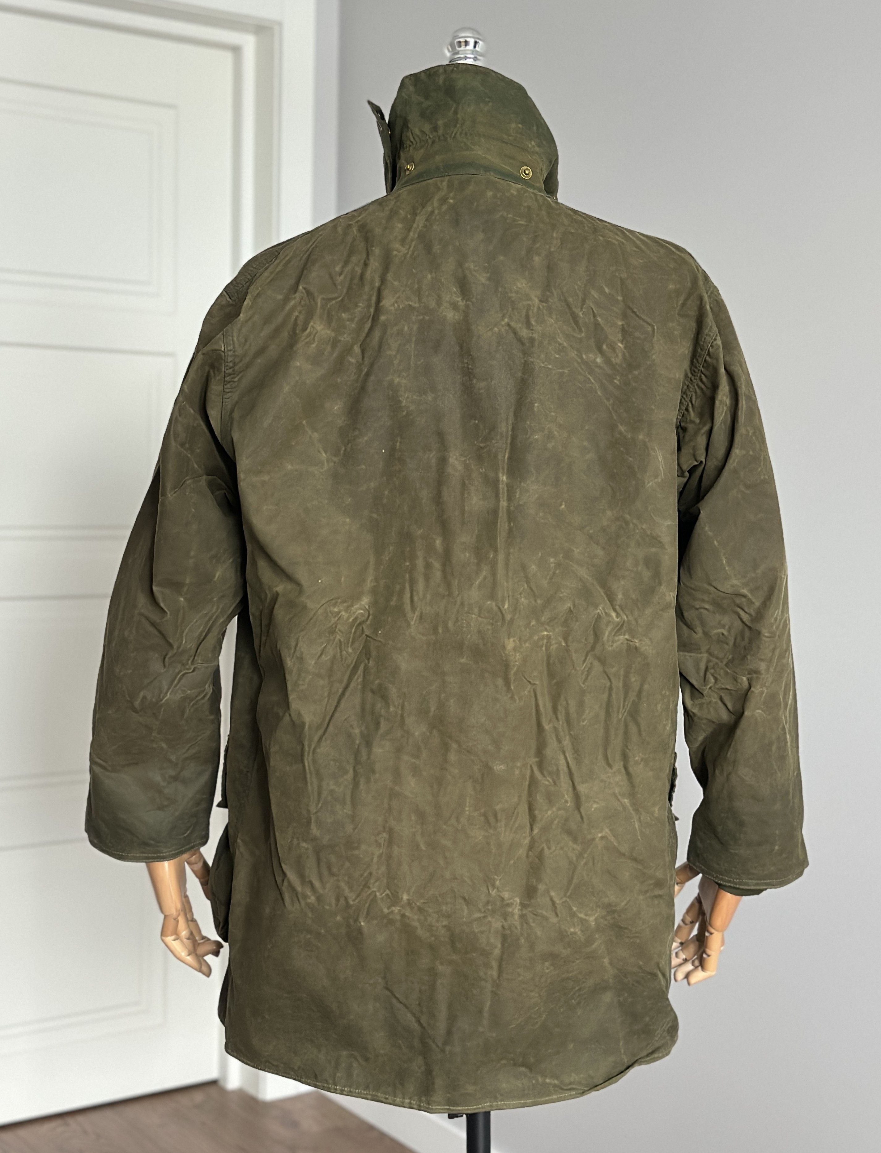 Barbour Vintage BARBOUR A200 Border Wax Jacket C40/102CM England Size US L / EU 52-54 / 3 - 7 Thumbnail