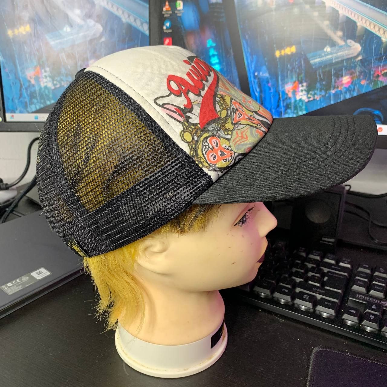 Japanese Brand RARE AVIA TRUCKER HAT Size ONE SIZE - 5 Thumbnail