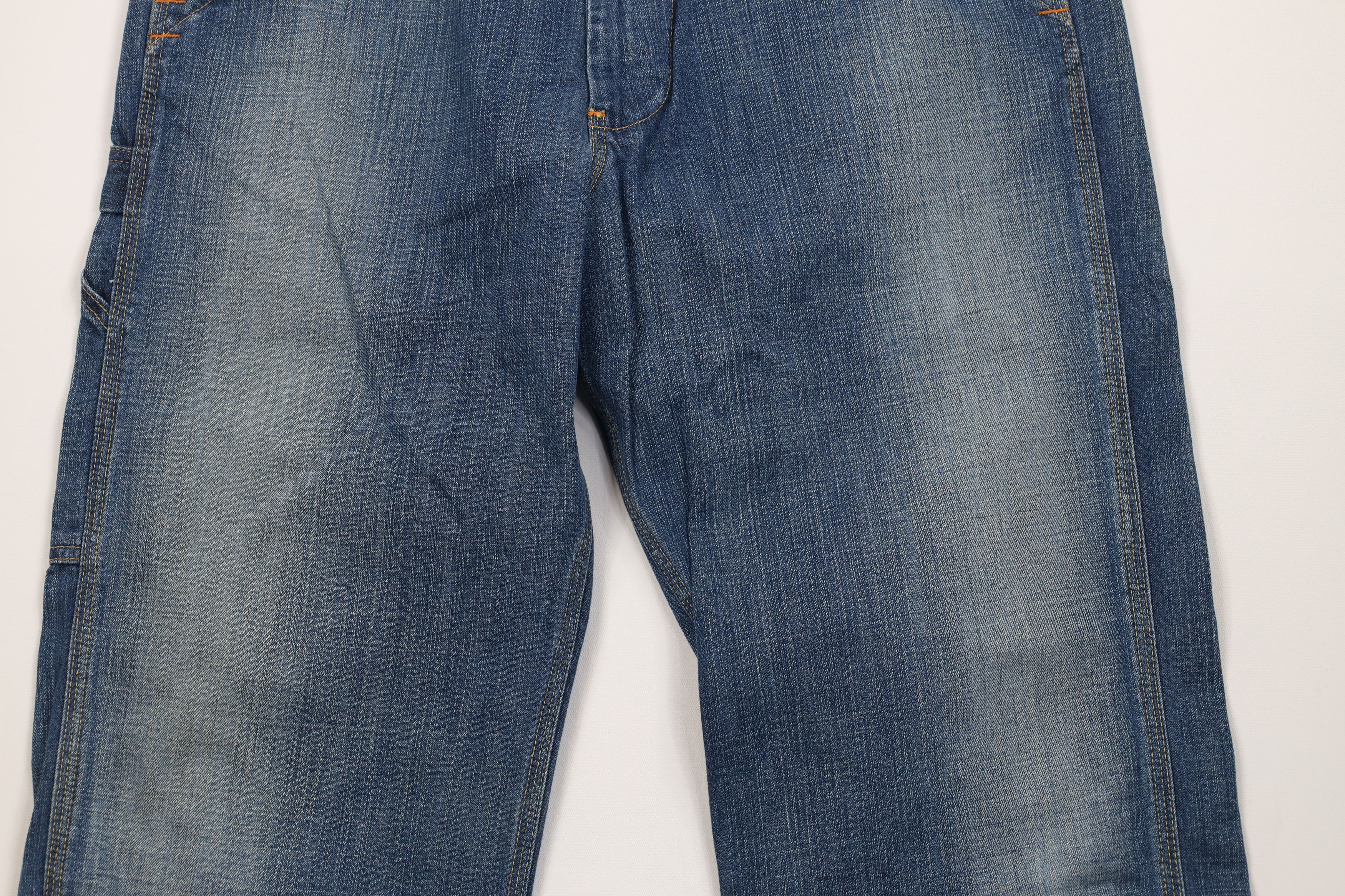 Ralph Lauren Vintage 90s Ralph Lauren Loose Wide Leg Dungaree Denim Jeans Size US 34 / EU 50 - 3 Thumbnail