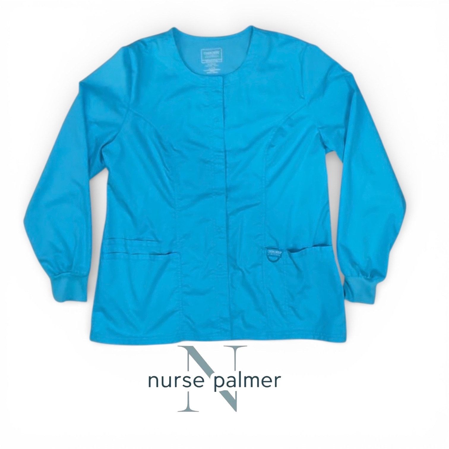Cherokee Cherokee Revolution scrub jacket (size: large) Size L / US 10 / IT 46 - 1 Thumbnail