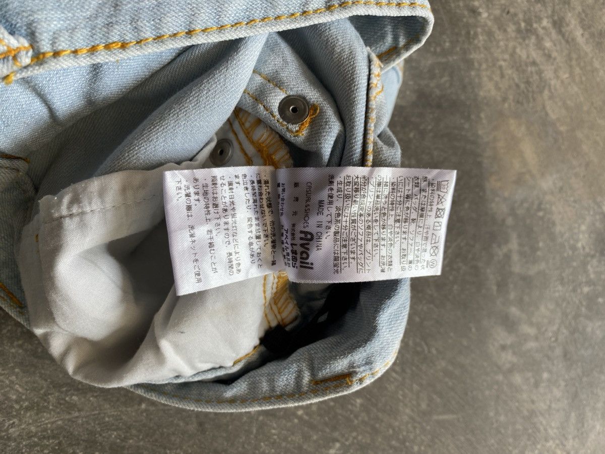 Vintage Vintage❗Avant Garde Denim Pants 🔥 Size US 30 / EU 46 - 4 Thumbnail