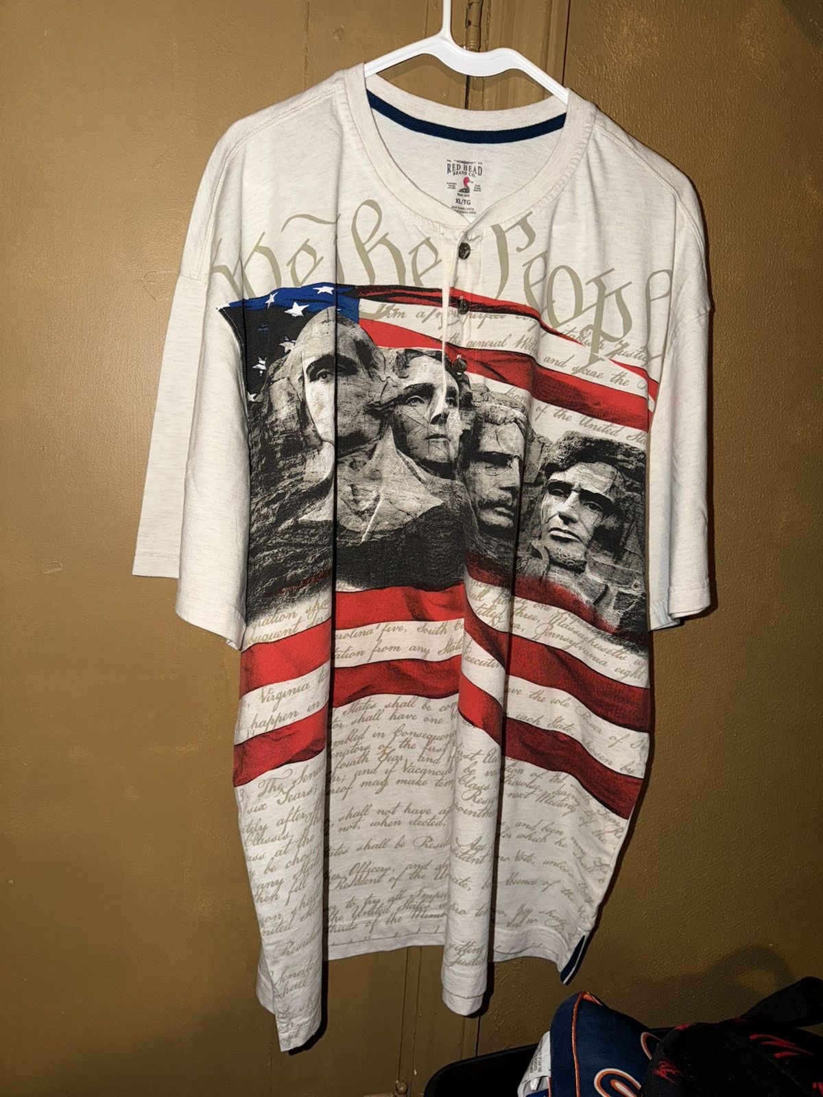 Redhead Red Head Brand Co. We The People Mount Rushmore Shirt Size US XL / EU 56 / 4 - 1 Thumbnail