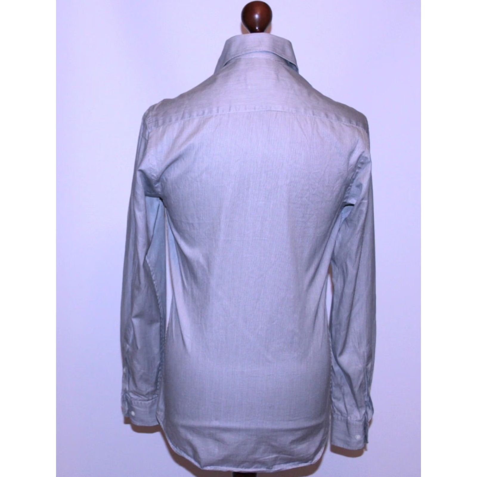 Vintage Stenstroms Slimline Shirt Grey Size 38 Mens Size US M / EU 48-50 / 2 - 4 Thumbnail