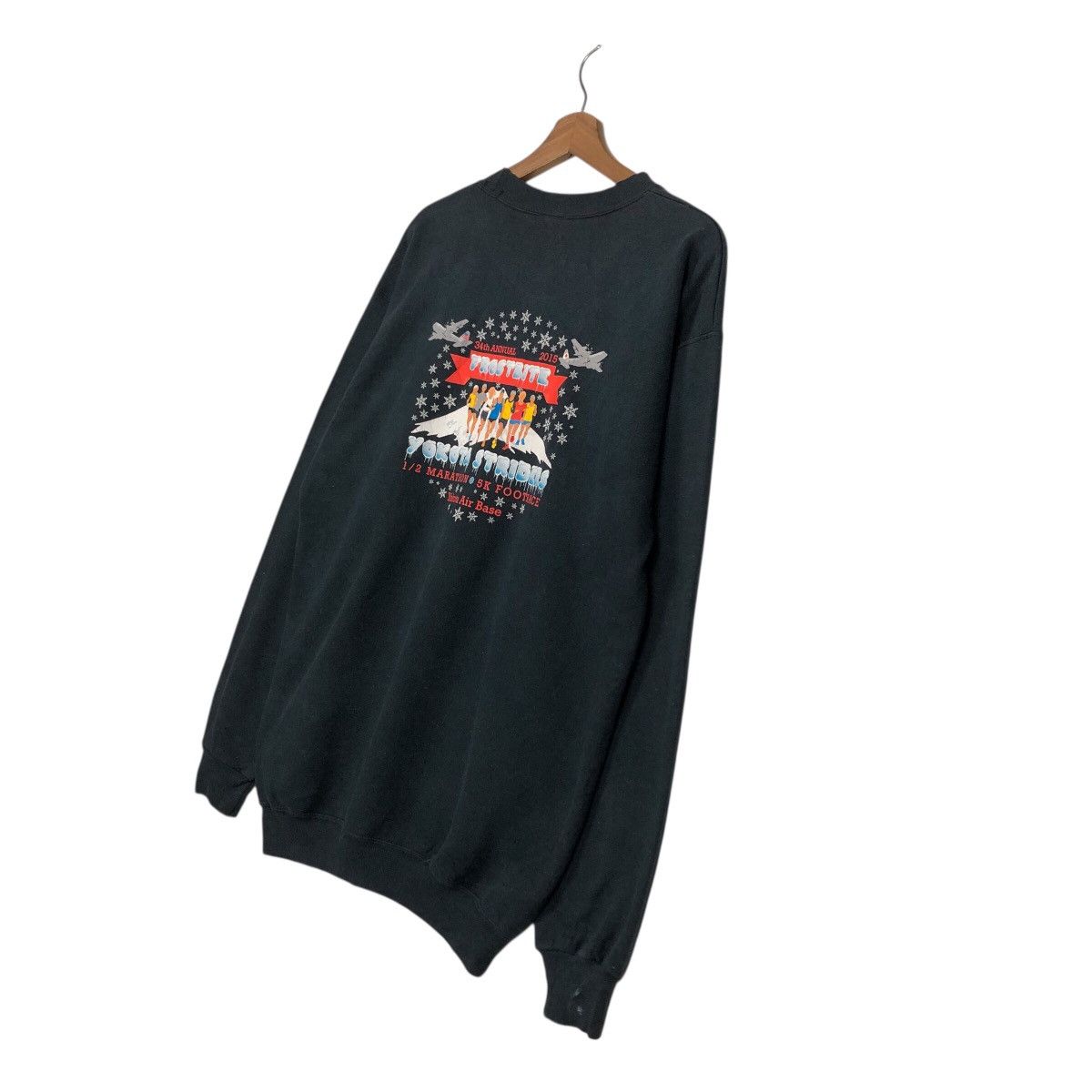 Vintage 📌Vintage Sweatshirt Yokota Striders Japan Running Club Size US M / EU 48-50 / 2 - 11 Thumbnail