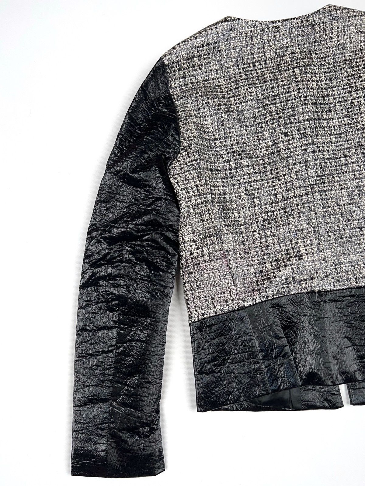 Sandro Sandro Sample Vedette Jacket Tweed Metallic Size S / US 4 / IT 40 - 15 Thumbnail