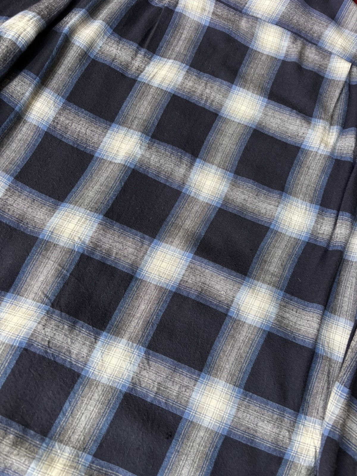 Vintage 1950s Shadow Box Pilgrim Button Up Loop Collar Blue Size US M / EU 48-50 / 2 - 7 Thumbnail
