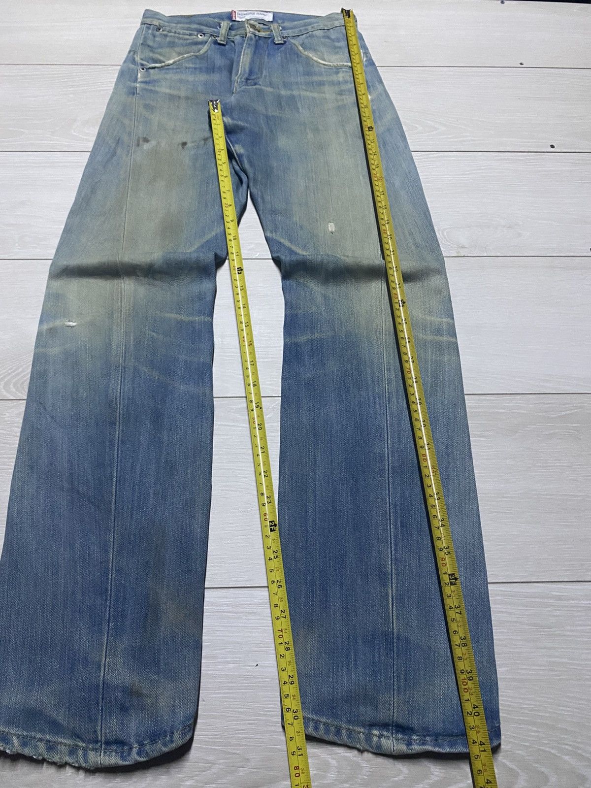Levi's Vintage Levis Engineered Japan Twist Leg Jeans Size US 27 - 20 Thumbnail