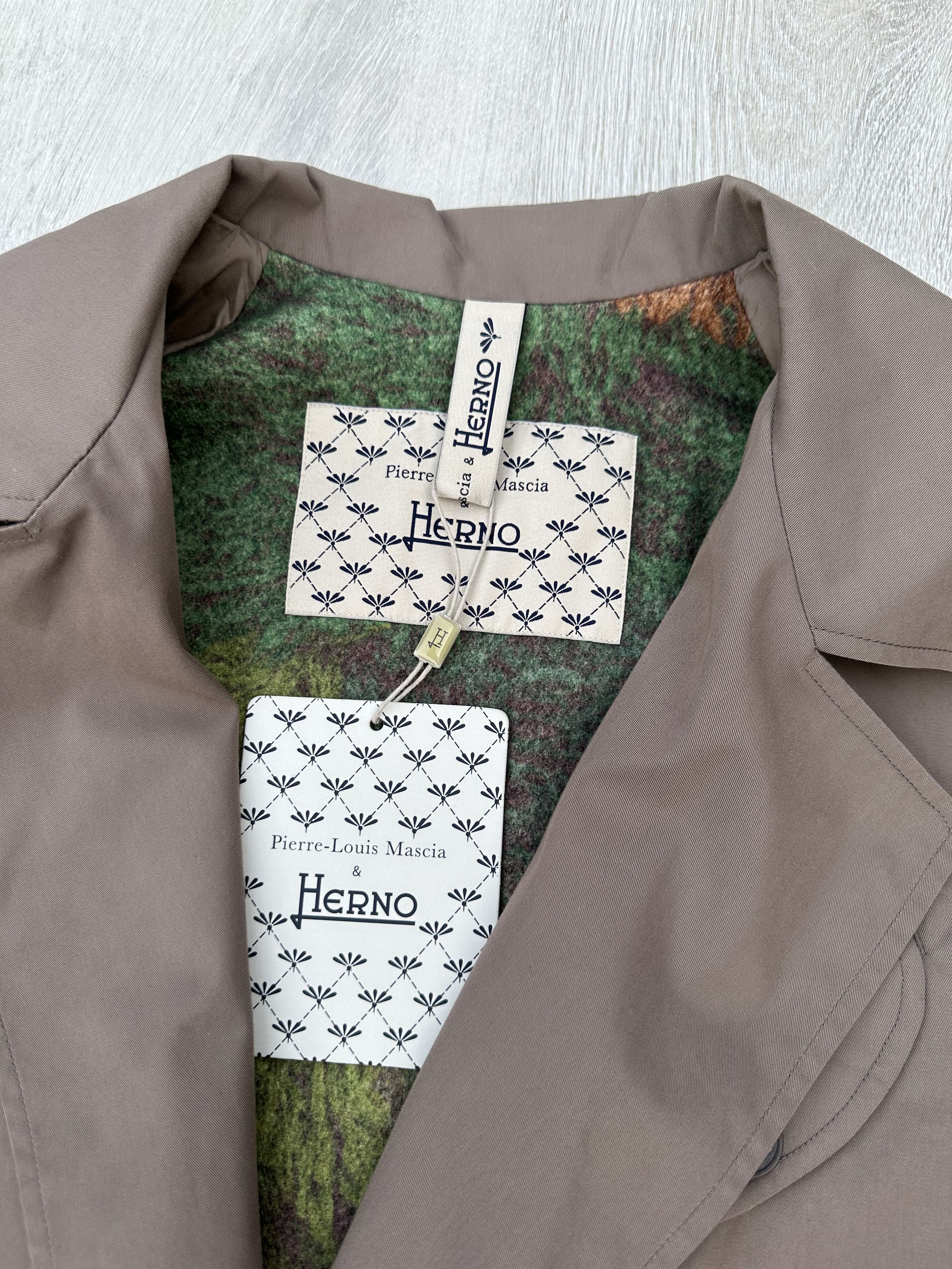 Herno Herno X Pierre Louis Mascia Brown Belted Coat Size US L / EU 52-54 / 3 - 3 Thumbnail