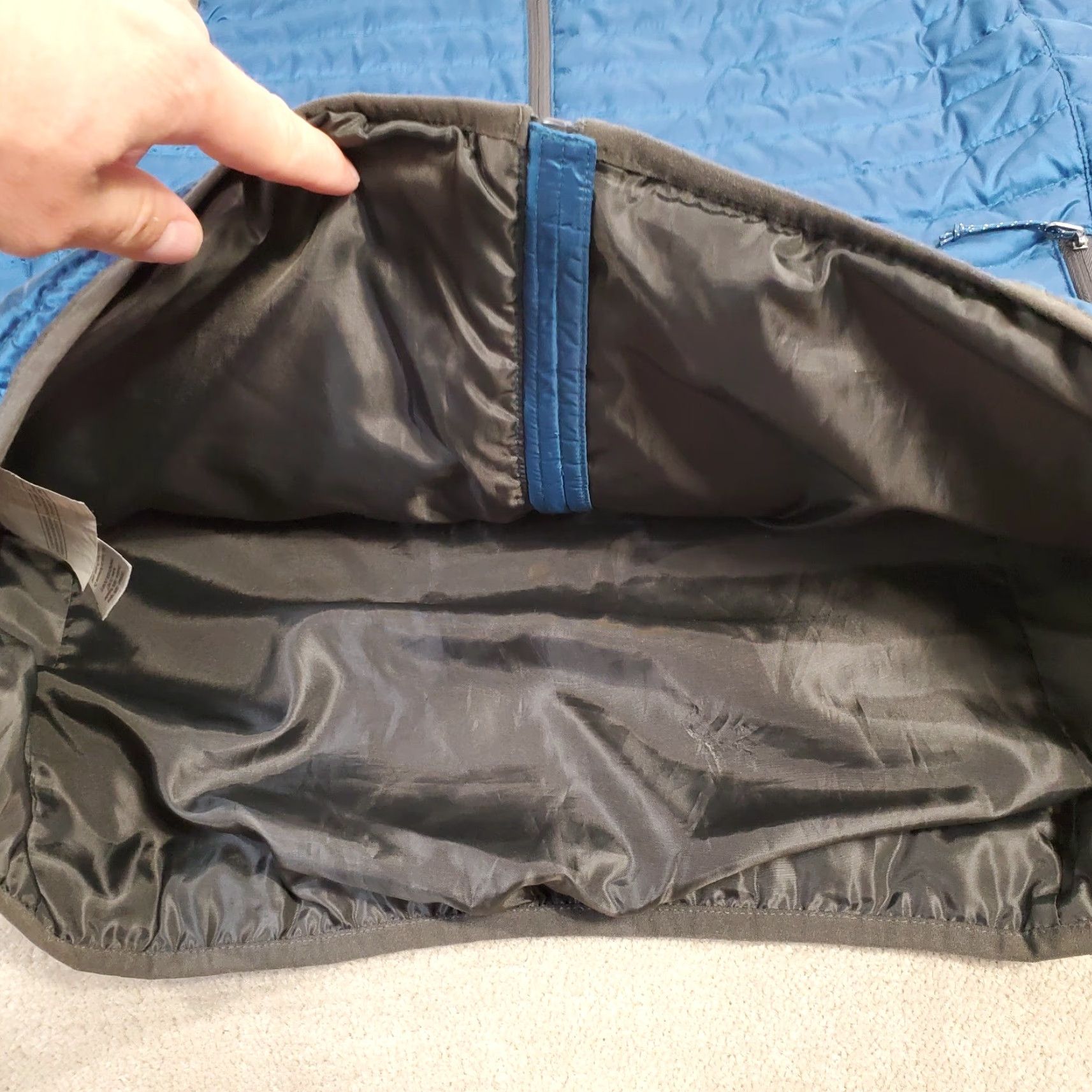 Eddie Bauer Eddie Bauer Vest Mens Medium Blue Travex Puffer Down Quilted Jacket EB700 Nylon Solid Casual Outdoor Pockets Mens Size US M / EU 48-50 / 2 - 6 Thumbnail